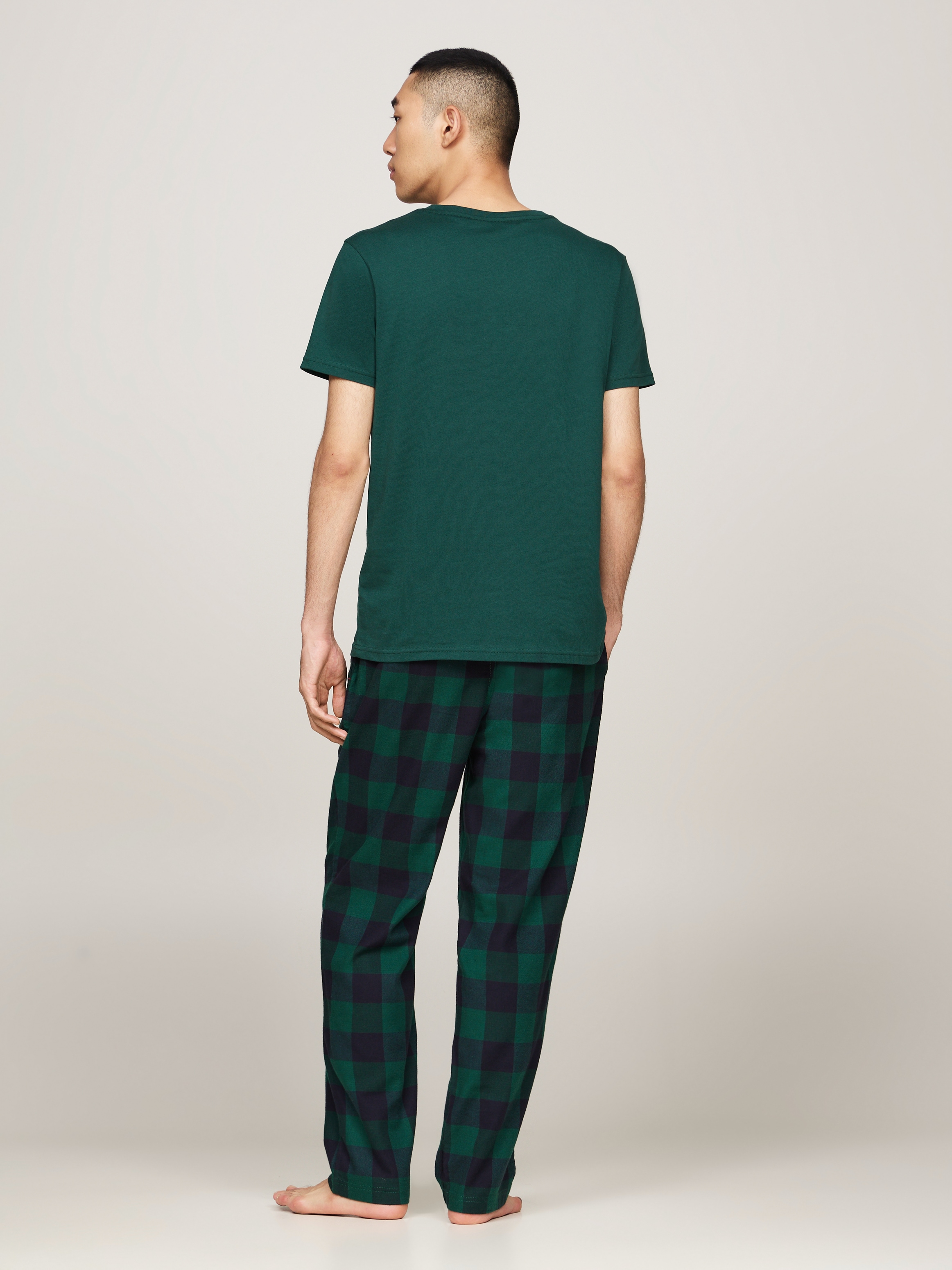 Tommy Hilfiger Underwear T-Shirt »SS T-SHIRT BLOCK LOGO«, mit Farbeinsatz, mit Logoschriftzug