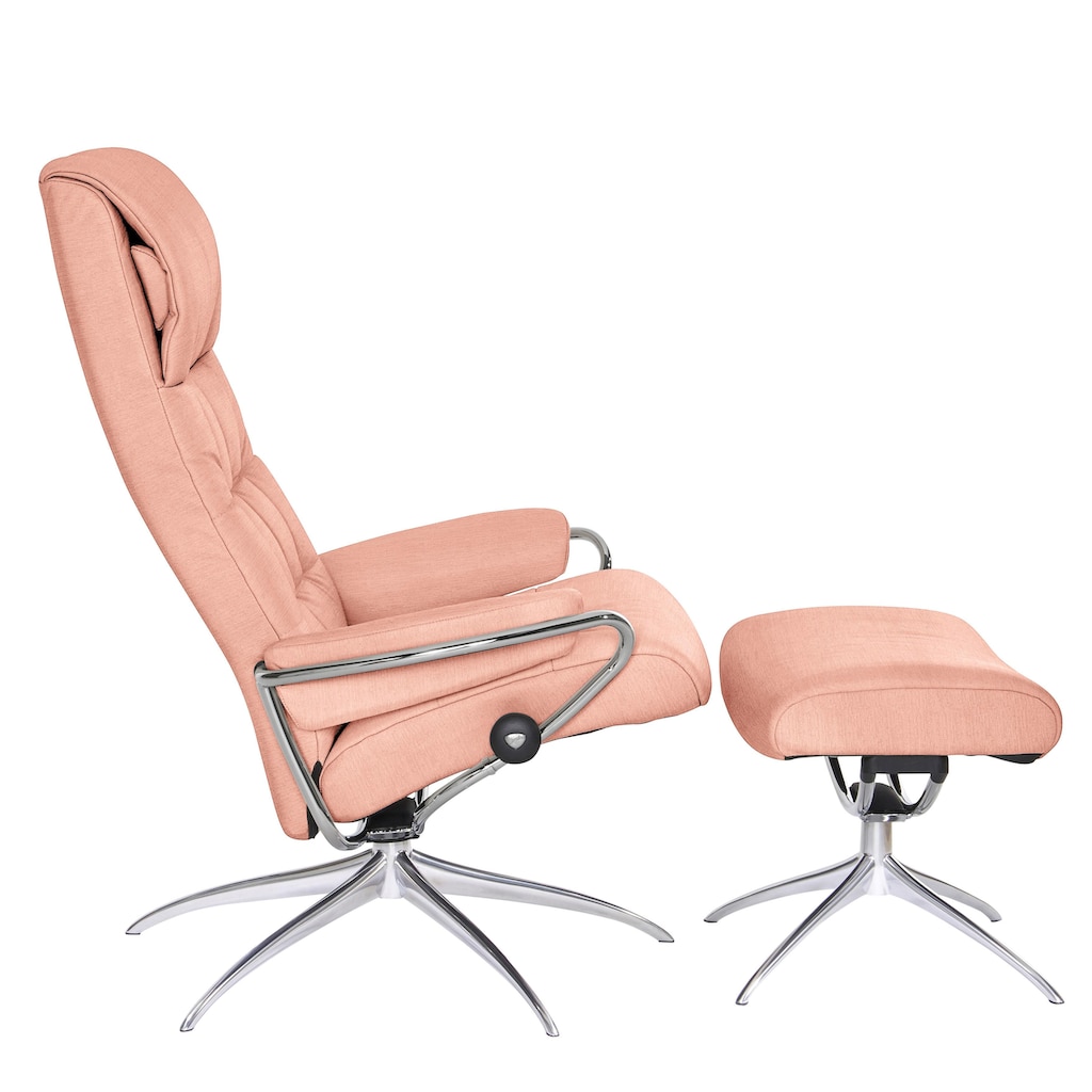 Stressless® Relaxsessel »London«, (Set, Relaxsessel mit Hocker)