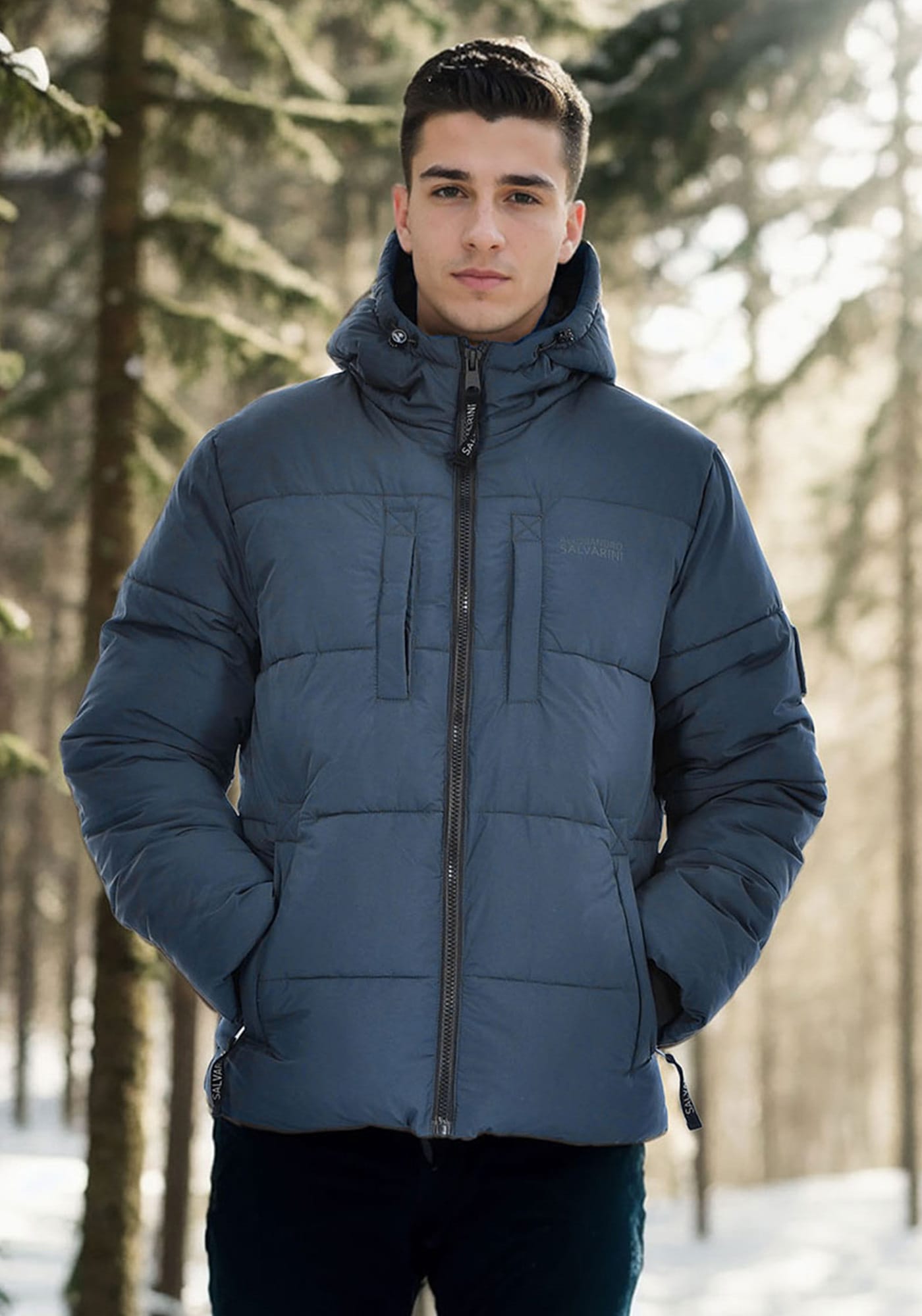 Alessandro Salvarini Winterjacke "ASKelvin", innen komplett mit warmem Tedd günstig online kaufen