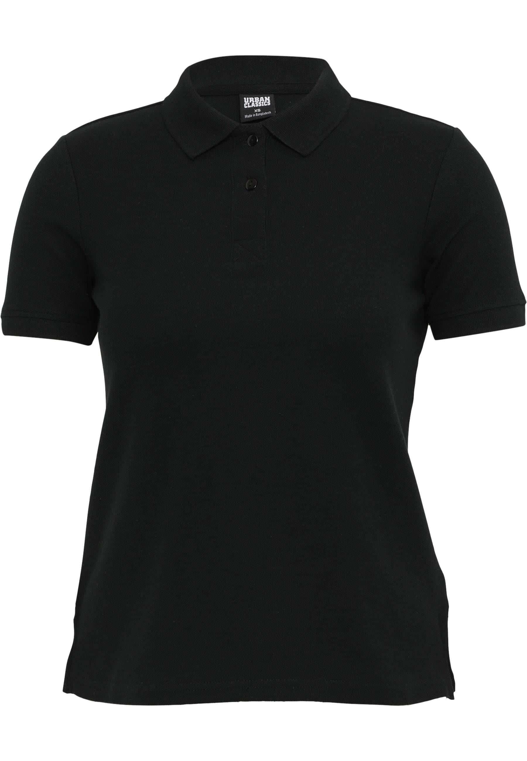 URBAN CLASSICS Poloshirt "Urban Classics Ladies Polo Shirt" 1 Stk. tlg. günstig online kaufen