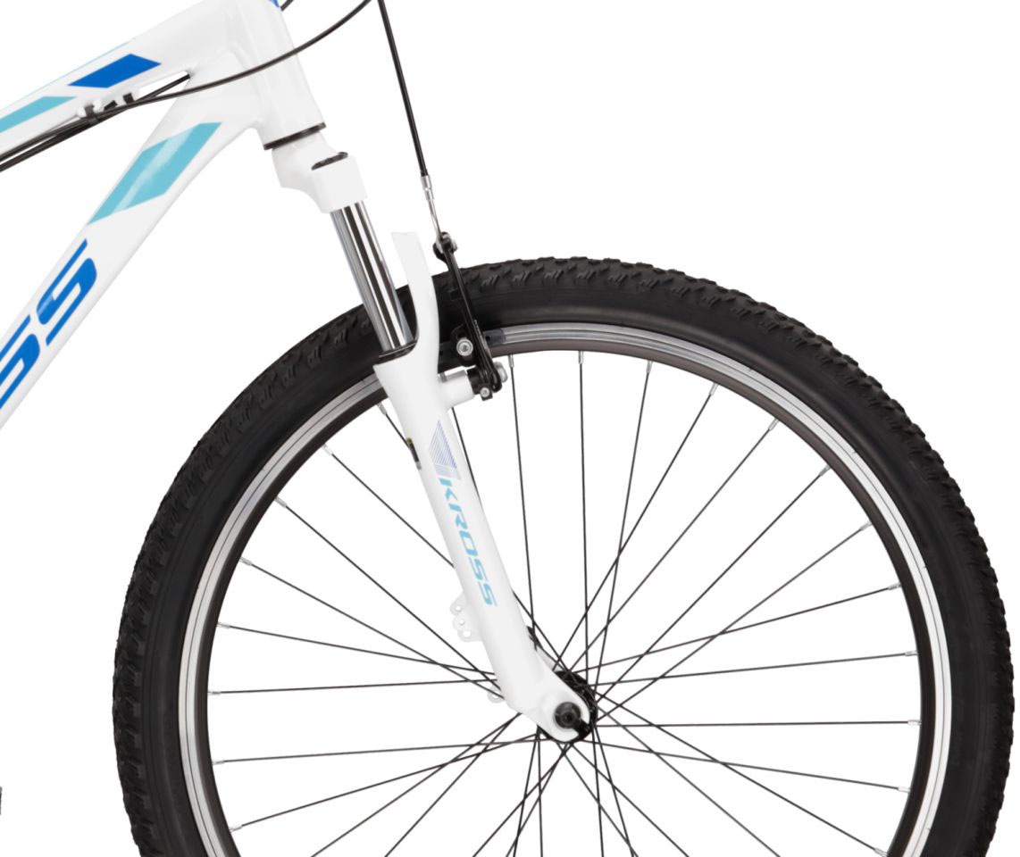 Kross Mountainbike »KROSS MTB Hardtail Lea 1.0 26" weiß«, 21 Gang, Shimano, TOURNEY TY300 Schaltwerk, Kettenschaltung