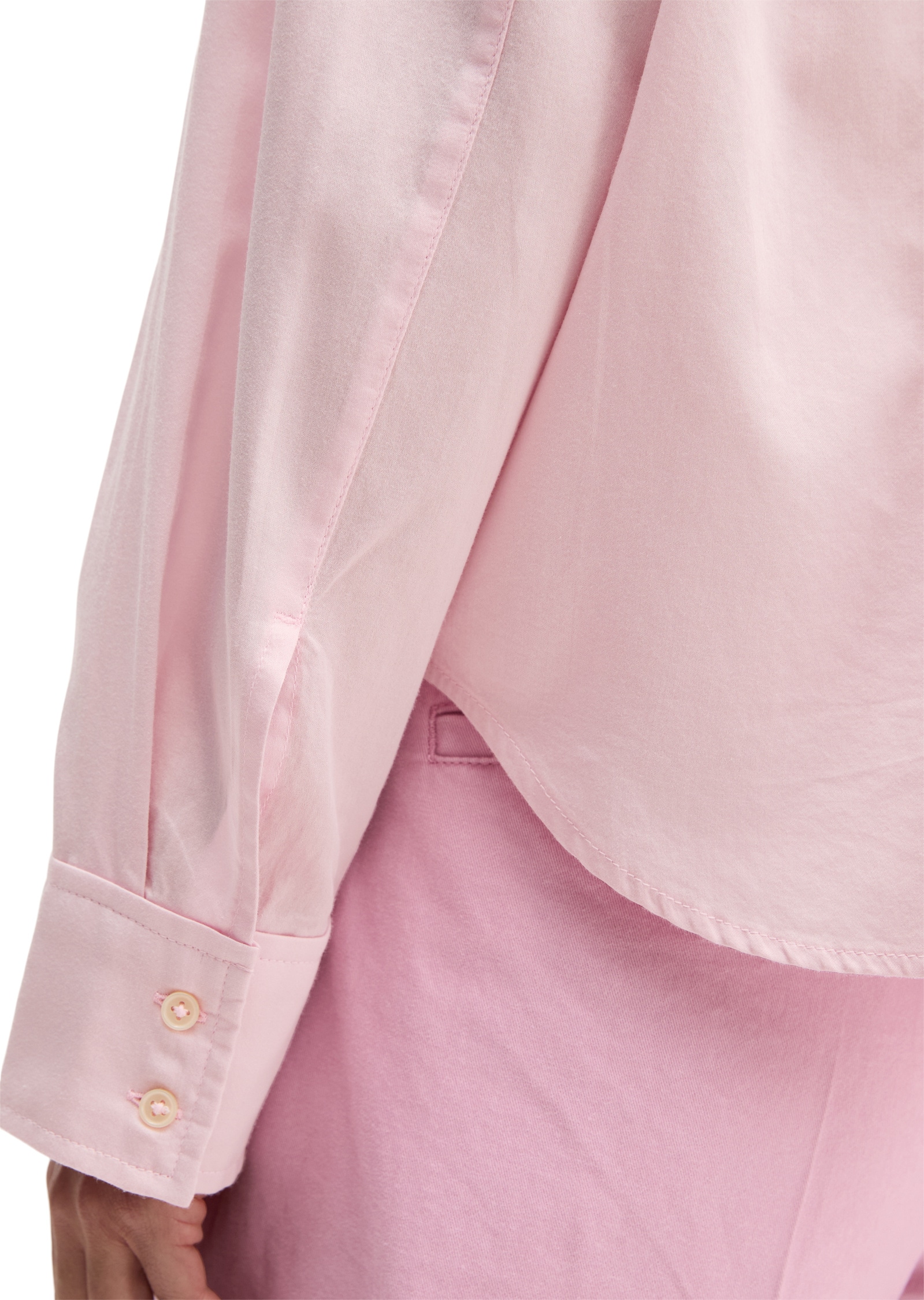 Marc O'Polo Langarmbluse »aus Baumwoll-Satin«