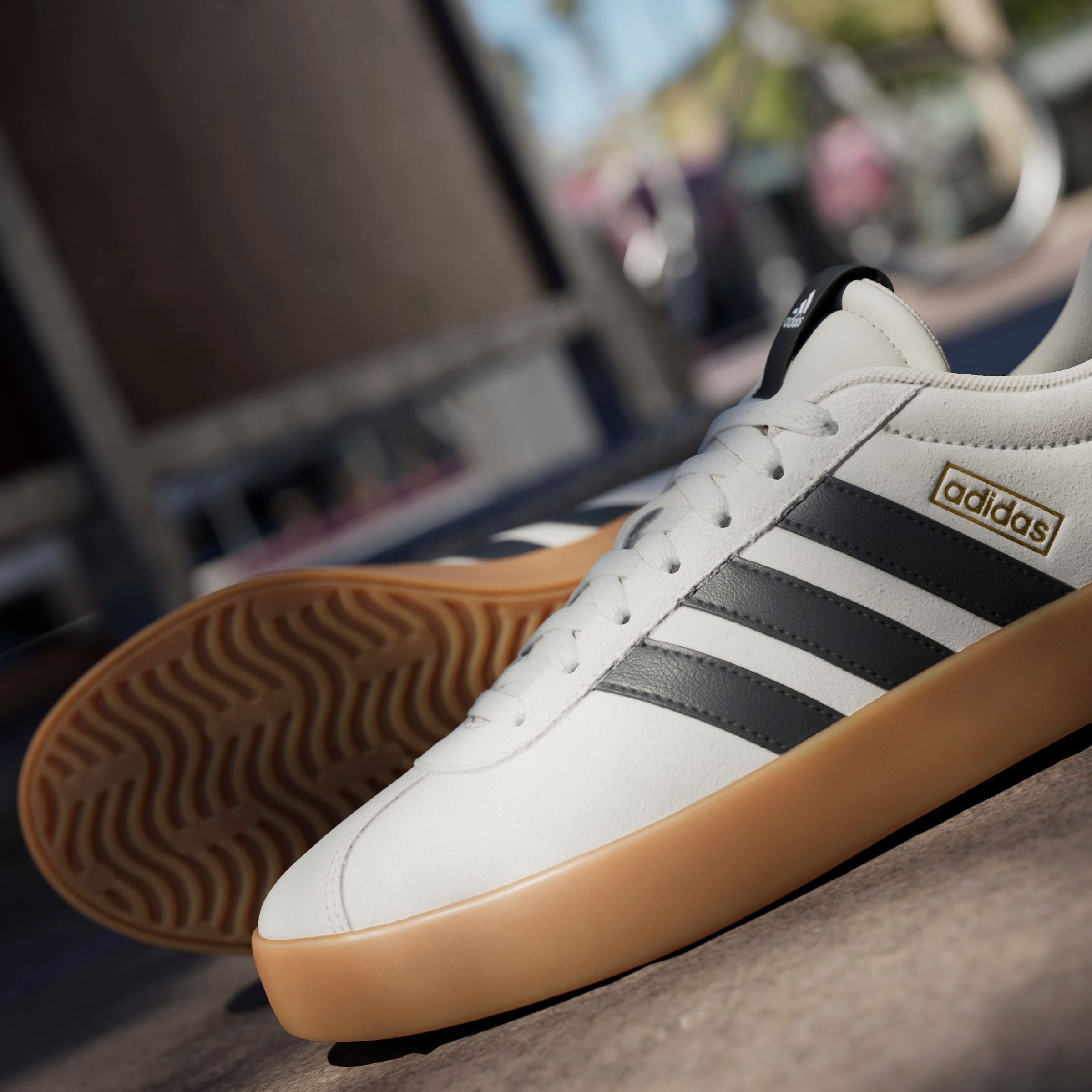 adidas Sportswear Sneaker »VL COURT 3.0«, inspiriert vom Design des adidas samba