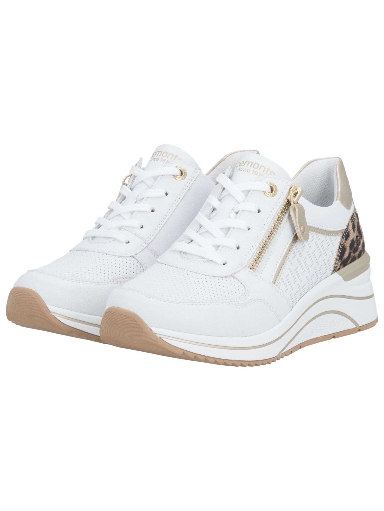 Remonte Sneaker Blanc/Marron Taille 39 3