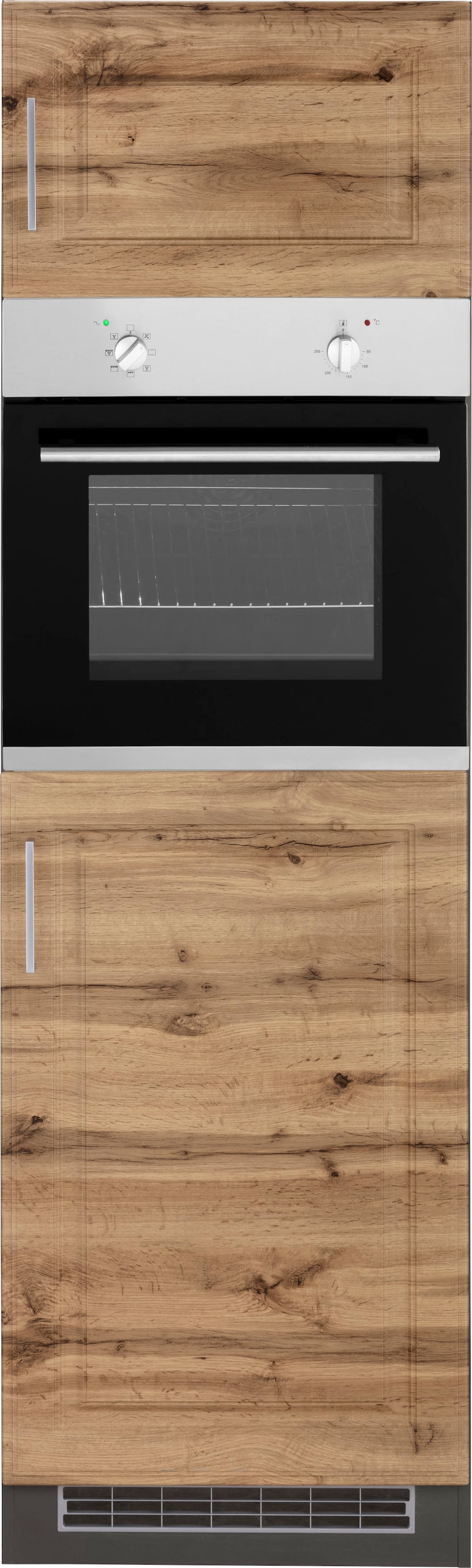 KOCHSTATION Backofen/Kühlumbauschrank "KS-Stockholm", hochwertige MDF-Front günstig online kaufen