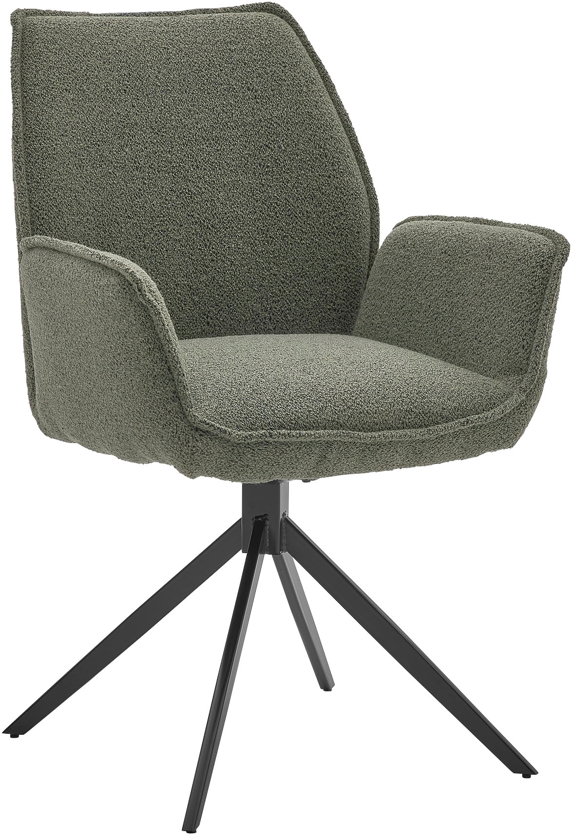 Musterring Esszimmerstuhl "Tiama", (Set), 2 St., Bouclé, Stativgestell aus günstig online kaufen