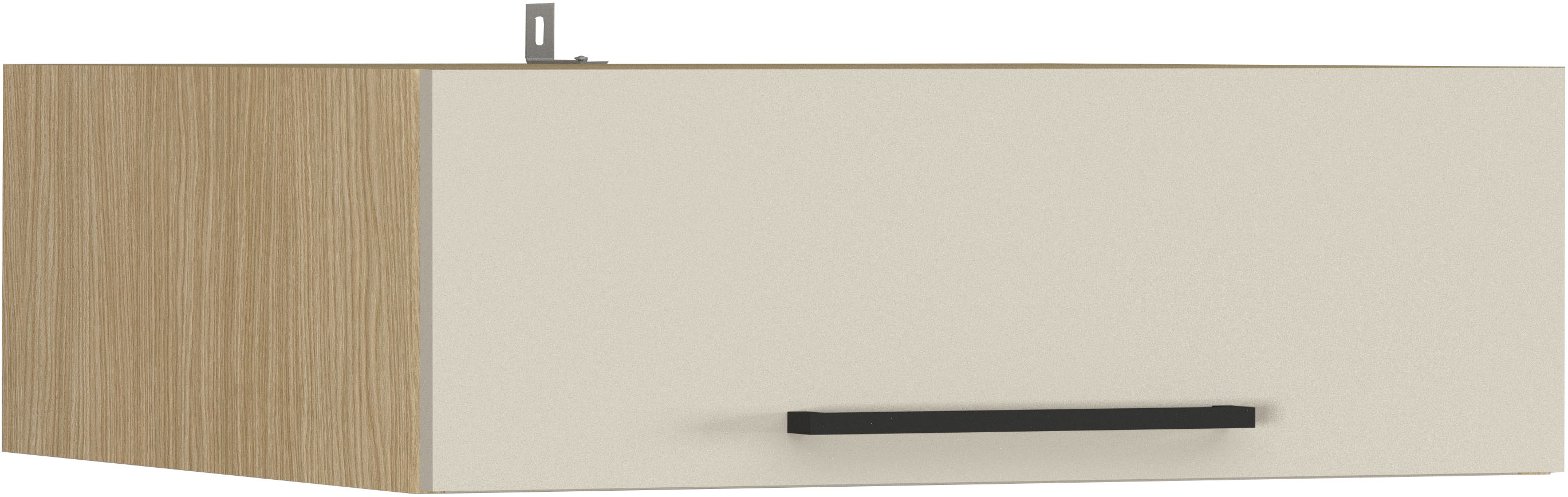KOCHSTATION Aufsatzschrank "Luna, Hängeschrank, Küchenhängeschrank, Made in Italy" B/T/H: 60×60×20 cm, zusätzlicher Stauraum über der Arbeitsfläche