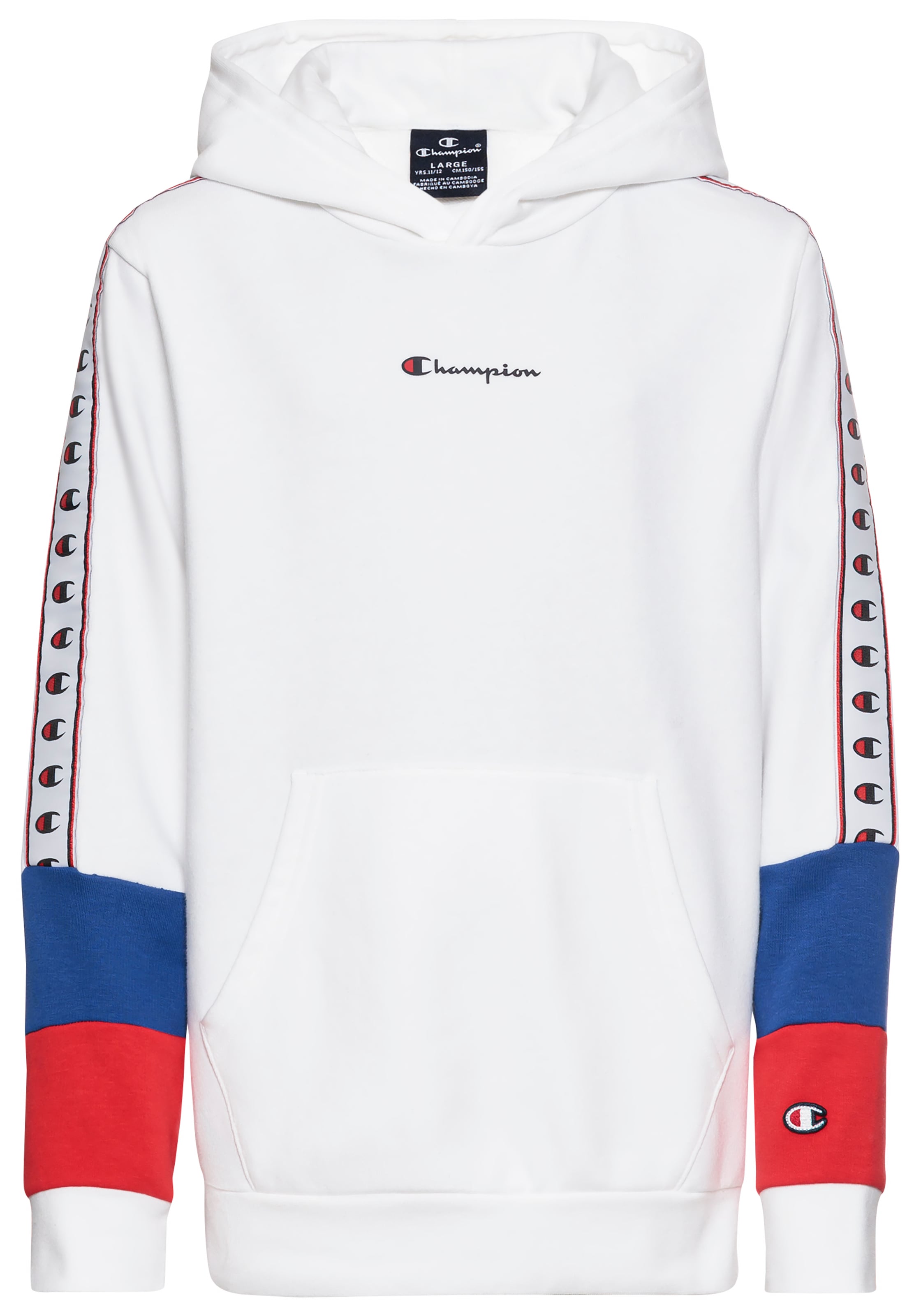 Champion Kapuzensweatshirt "Retro Sport Tape Hooded Sweatshirt"