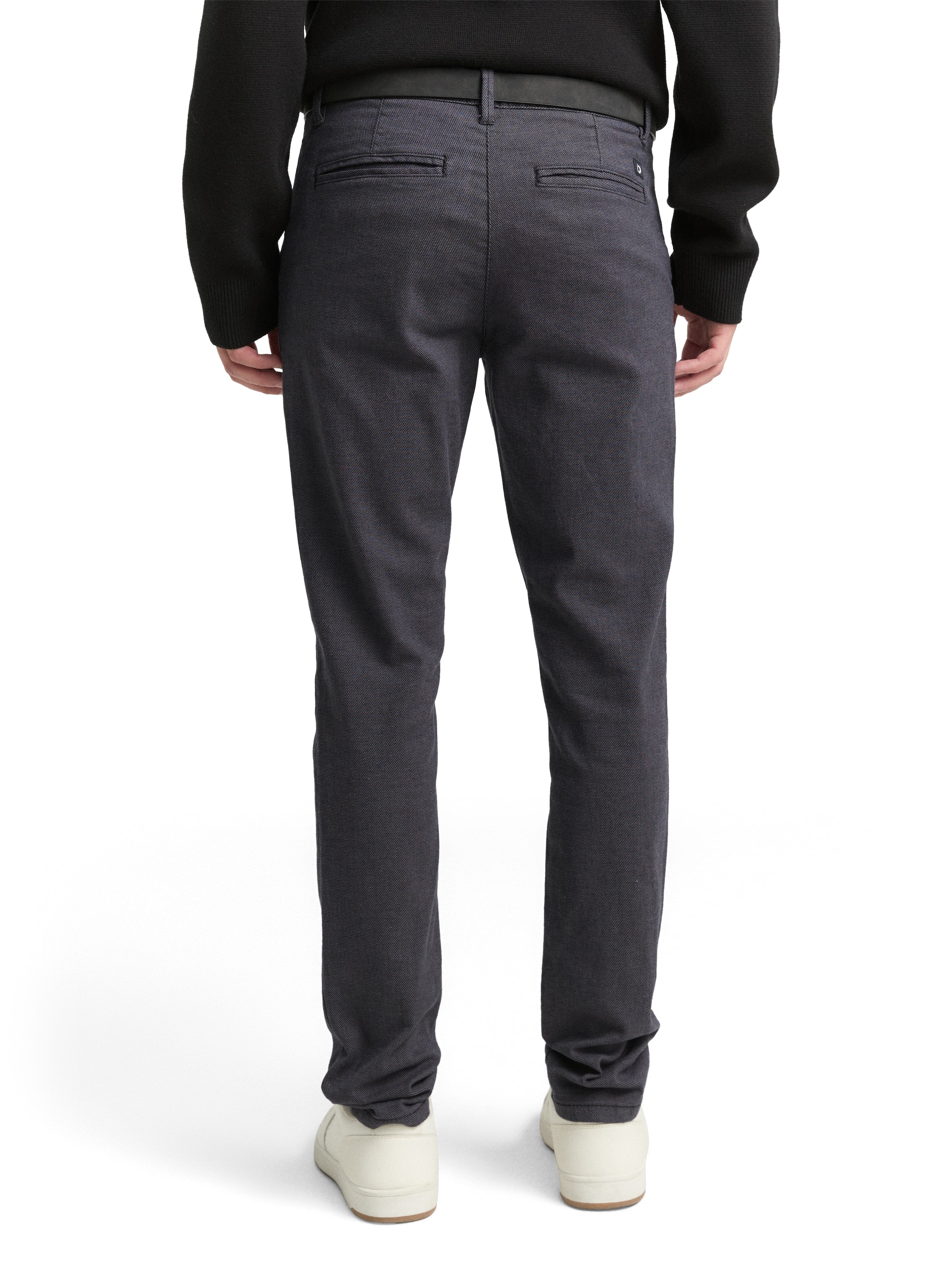 TOM TAILOR Denim Chinohose  mit Gürtel
