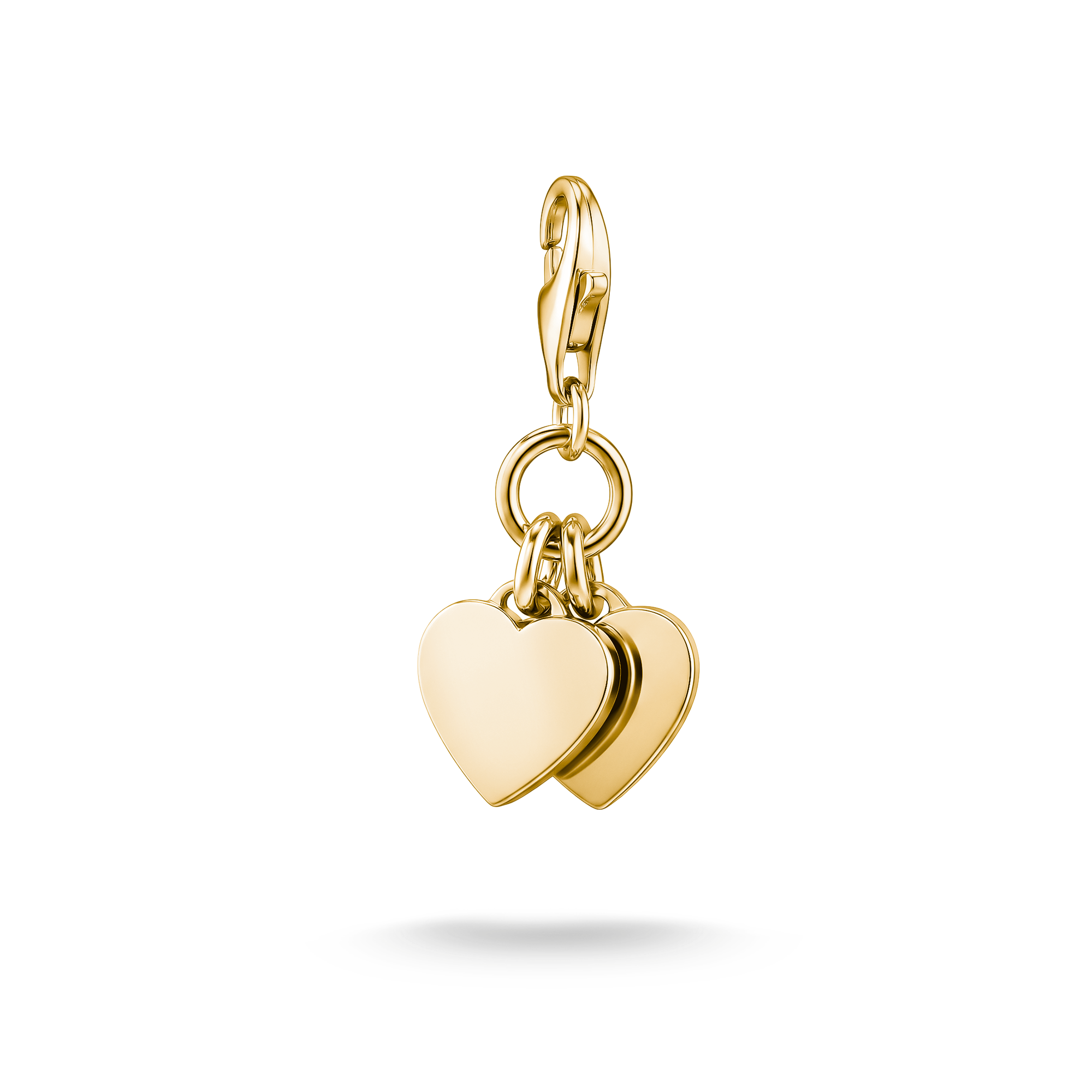 THOMAS SABO Charm-Einhänger »Doppelherz, Schmuck Anhänger Liebe für Charm-Armband - Original«
