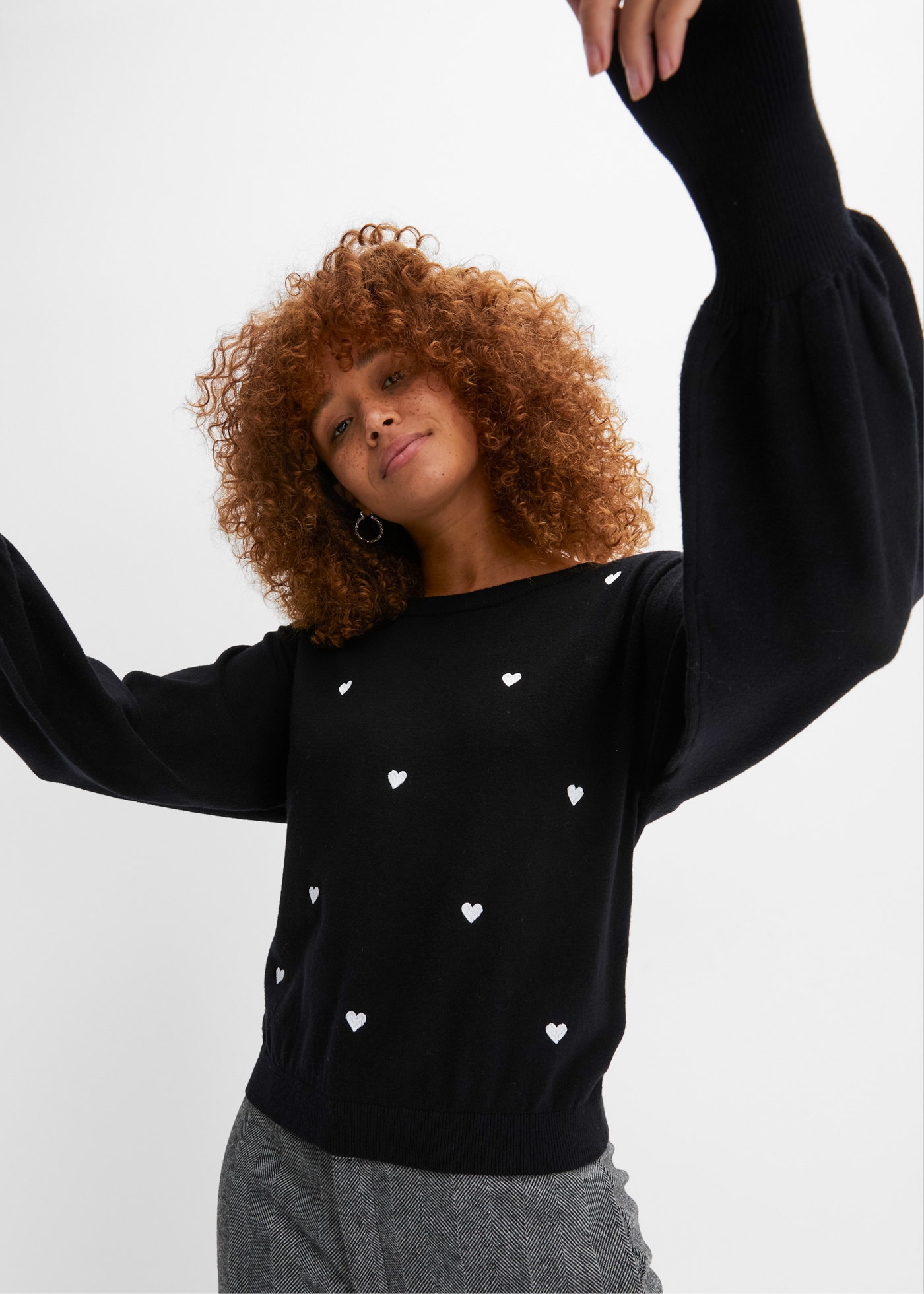 bonprix Strickpullover "Feinstrickpullover aus Viskose-Mix" aus Viskose-Mix günstig online kaufen