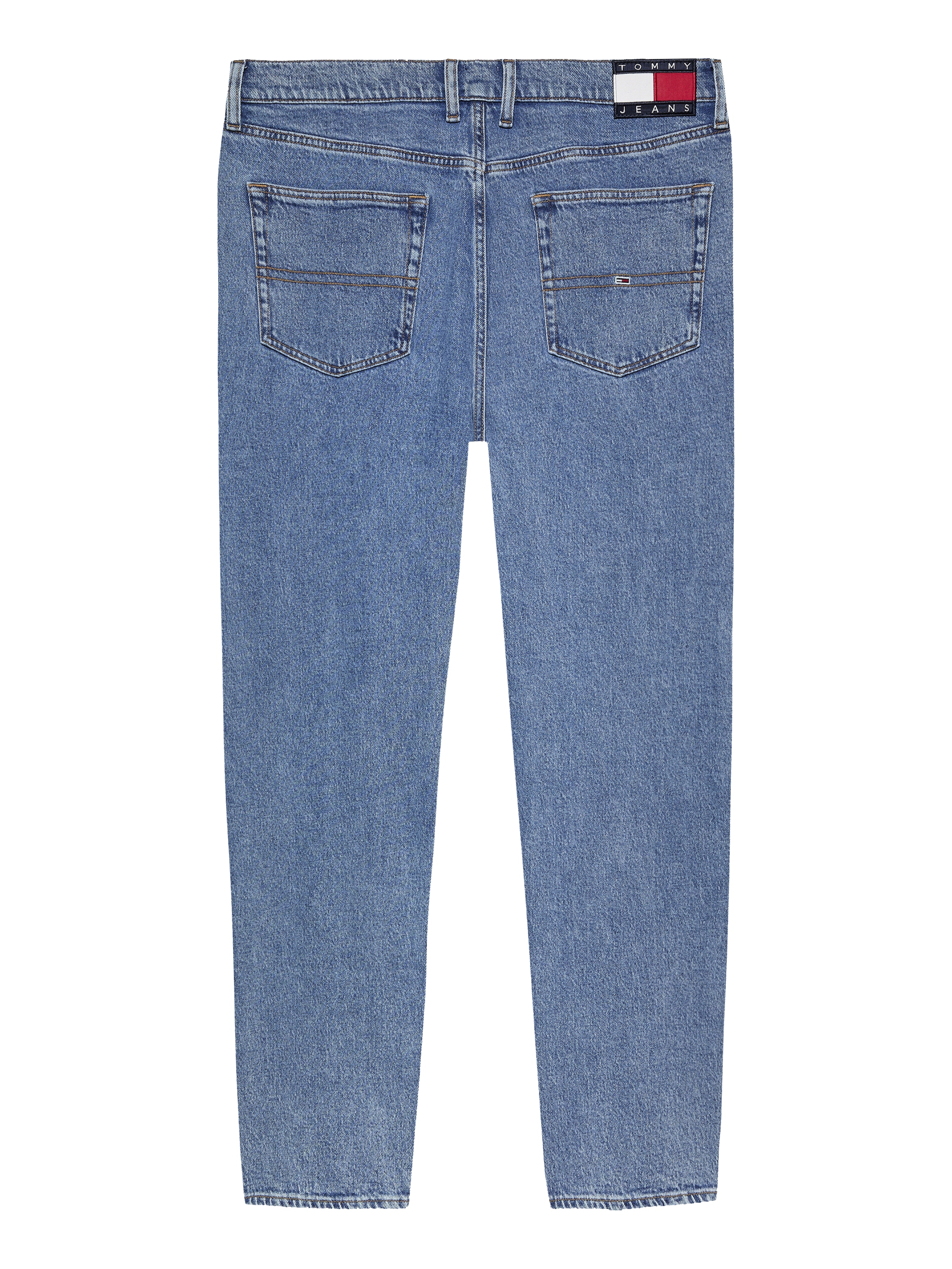 Tommy Jeans Gerade Jeans »Isaac Relaxed Tapered«, Mit Gürtelschlaufen