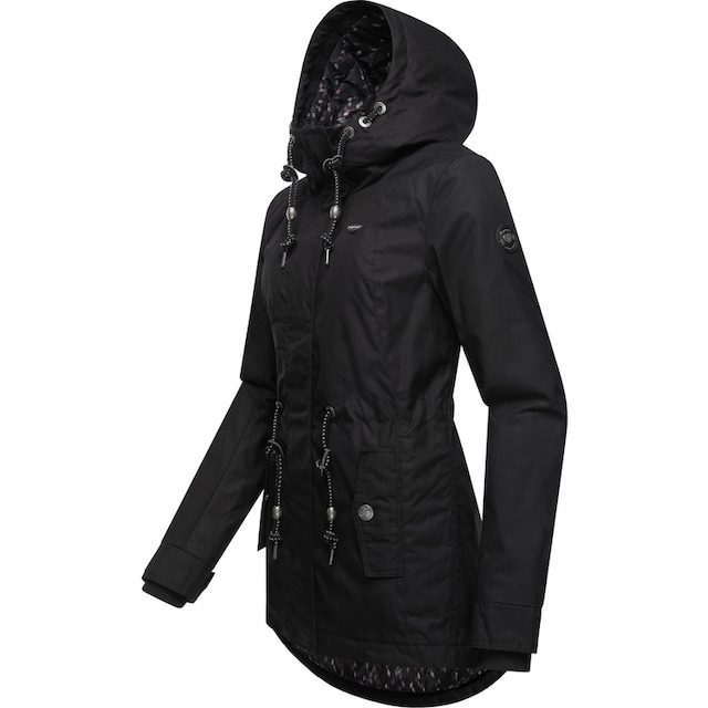 Ragwear Winterjacke »Monadis Black Label«, mit Kapuze, stylischer  Winterparka für die kalte Jahreszeit für kaufen | BAUR