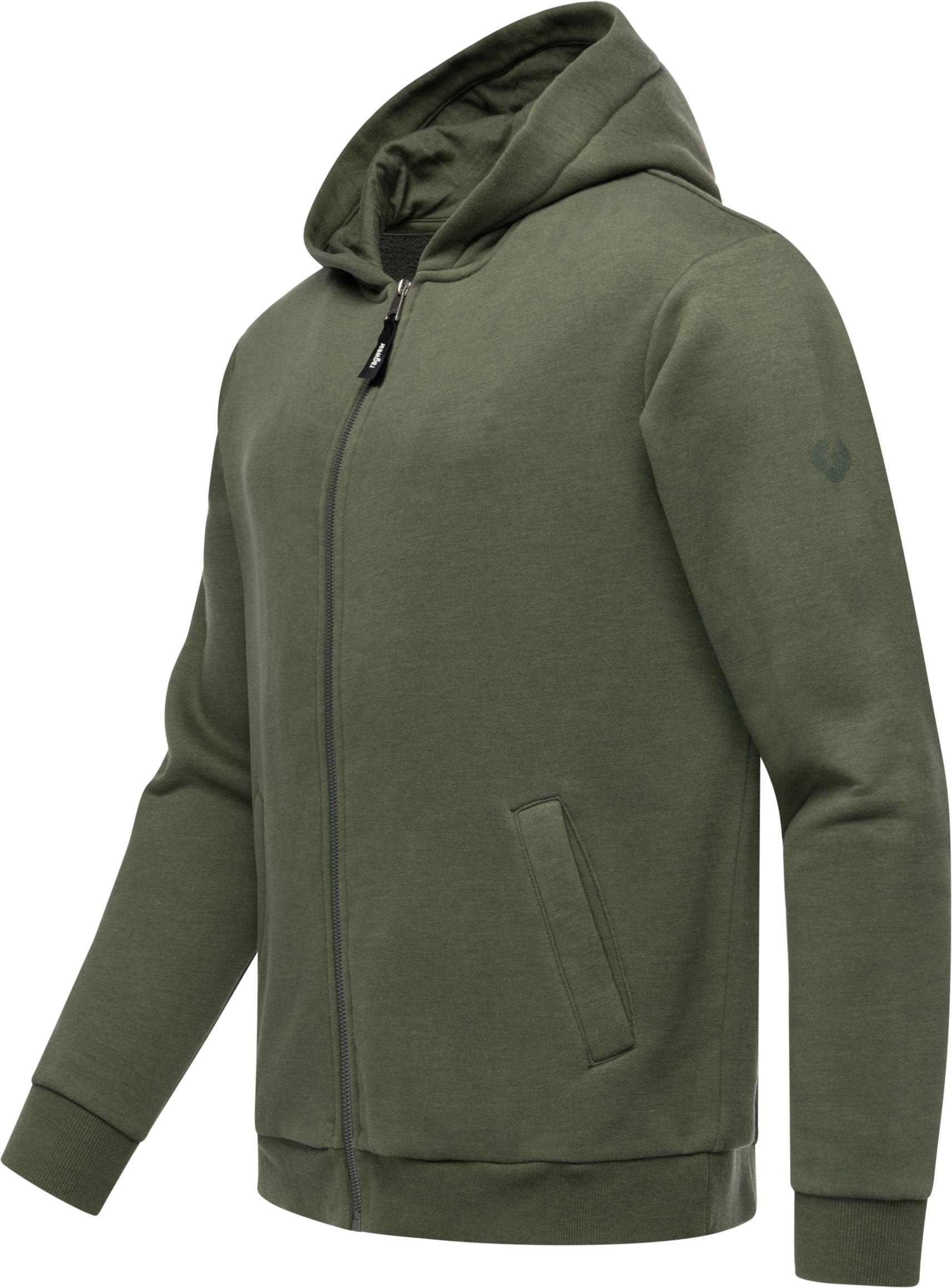 Ragwear Sweatjacke "Natten", Weiche Herren Alltagsjacke mit Kapuze günstig online kaufen