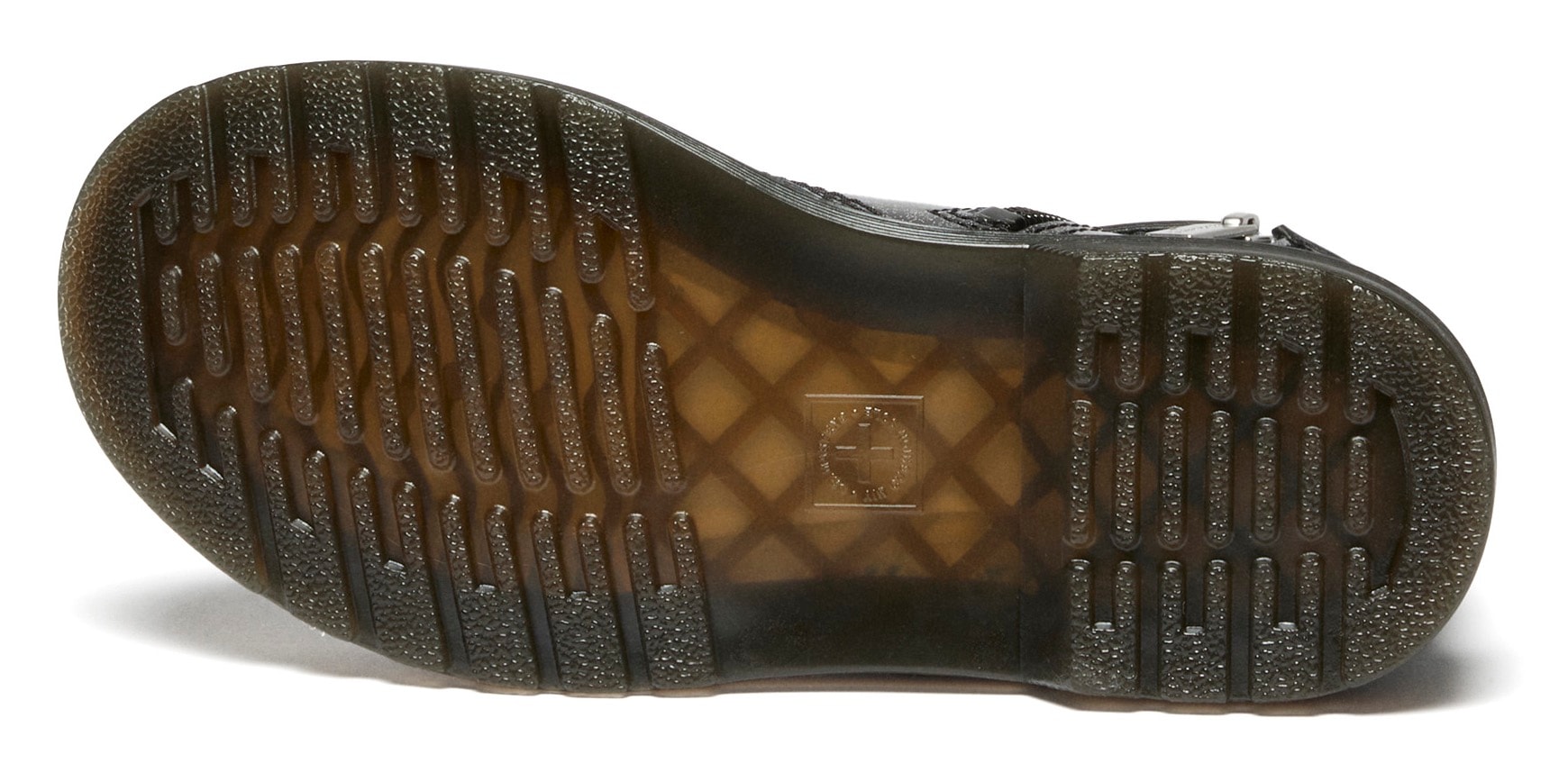 DR. MARTENS Schnürstiefel »8 Eye Boot ROMARIO«, Kinderschuh, Freizeitstiefel mit zusätzlichem Innenreißverschluss