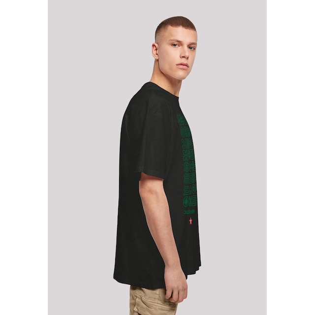 F4NT4STIC T-Shirt »Muster Grün Symbole«, Print ▷ bestellen | BAUR
