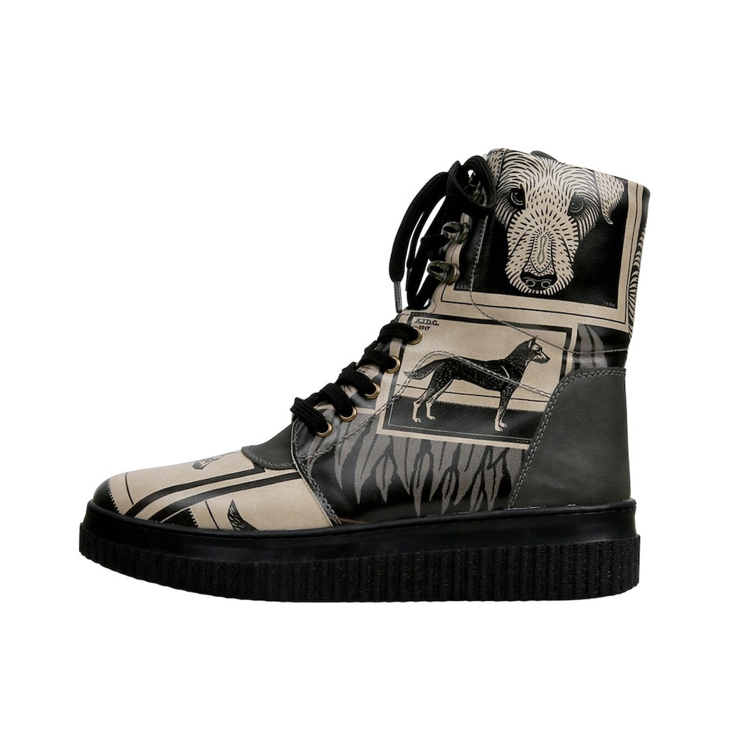 DOGO Schnürboots »Bad Boy«, Vegan