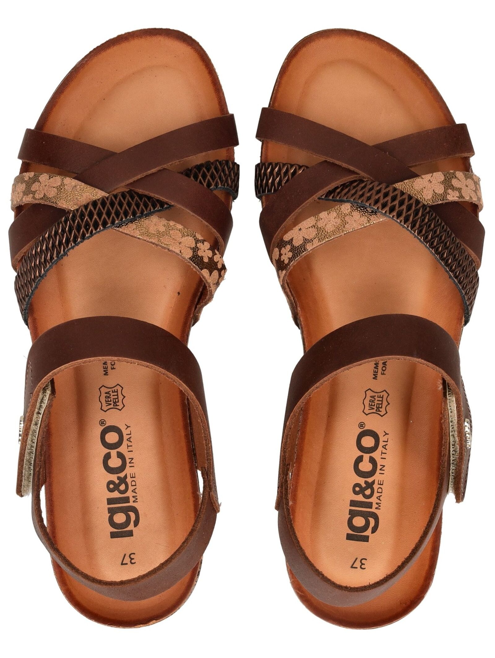 IGI & CO Riemchensandale »IGI & CO Sandalen Leder«