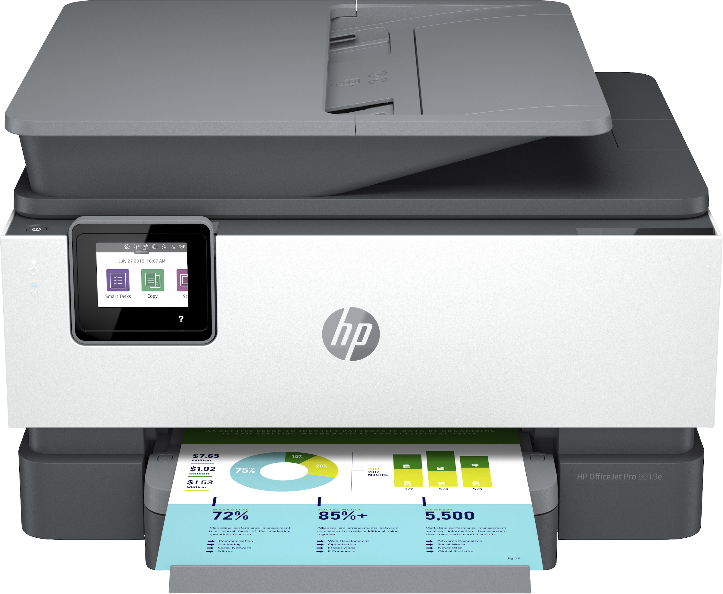 HP Multifunktionsdrucker »Pro 9019e« + In...