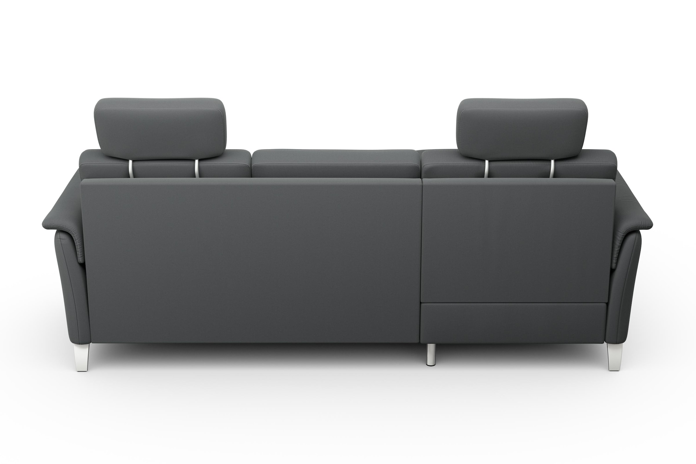 sit&more Ecksofa »Palmera L-Form, B: 244 cm« optional Bettfunktion & Bettkasten, Federkern