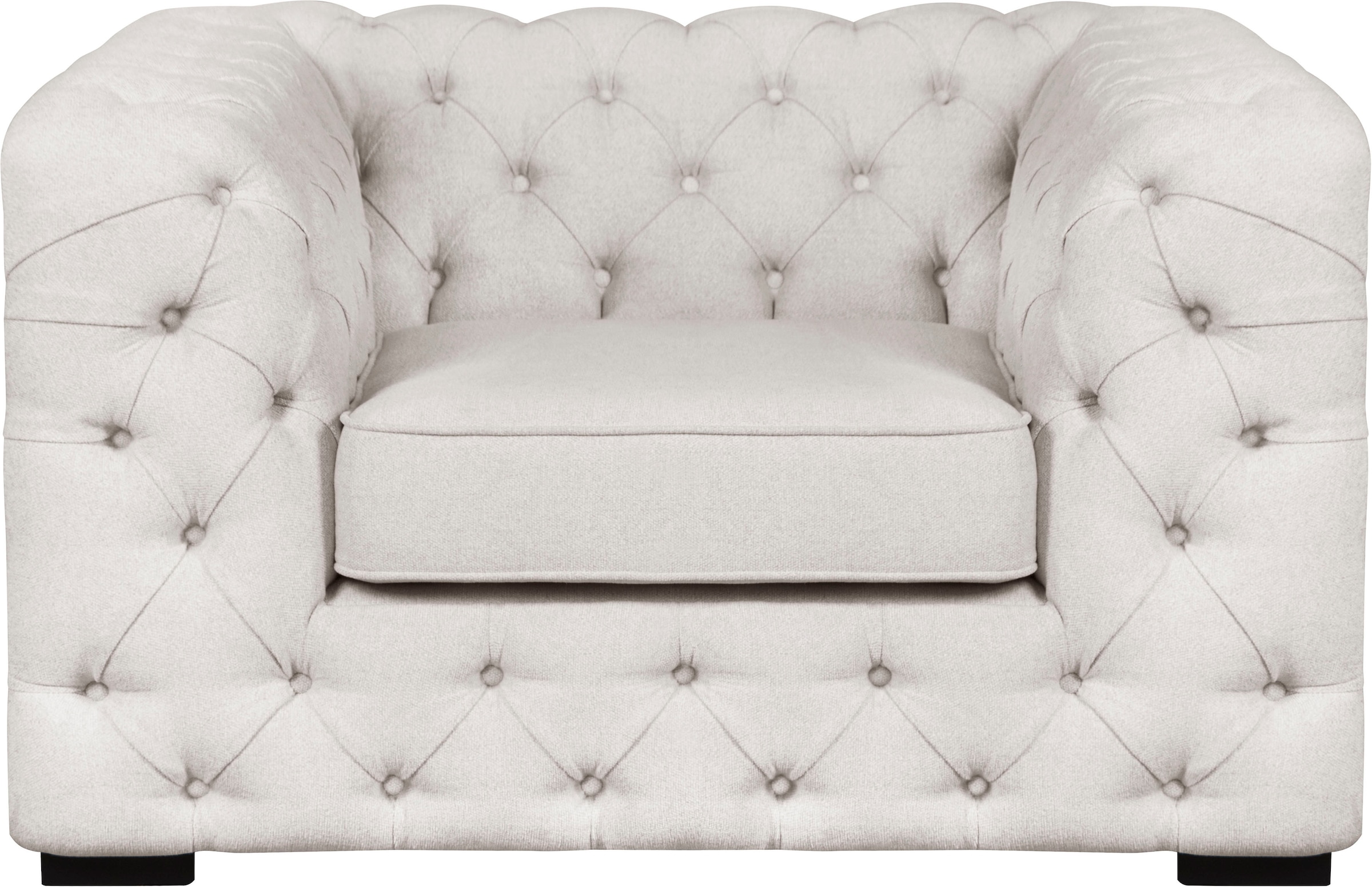 Home affaire Chesterfield-Sessel "Kalina Sessel", mit klassischer Chesterfi günstig online kaufen