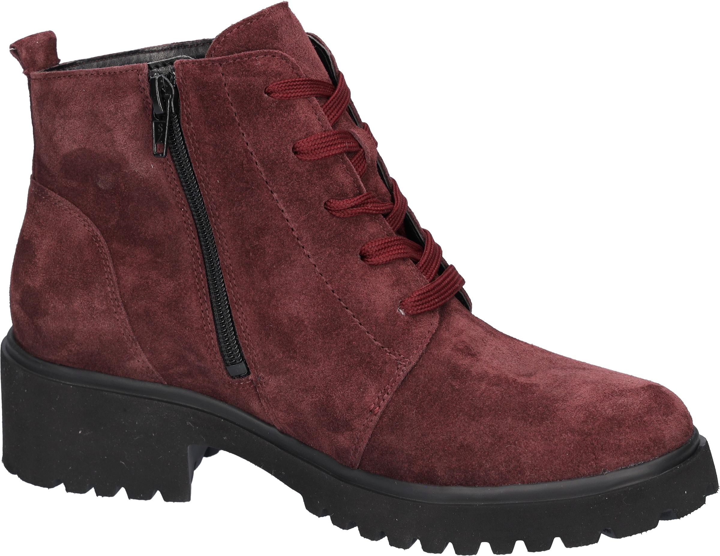 Waldläufer Schnürboots »H-LUISE«, Stiefelette, Blockabsatz, in bequemer Schuhweite G (= weit)