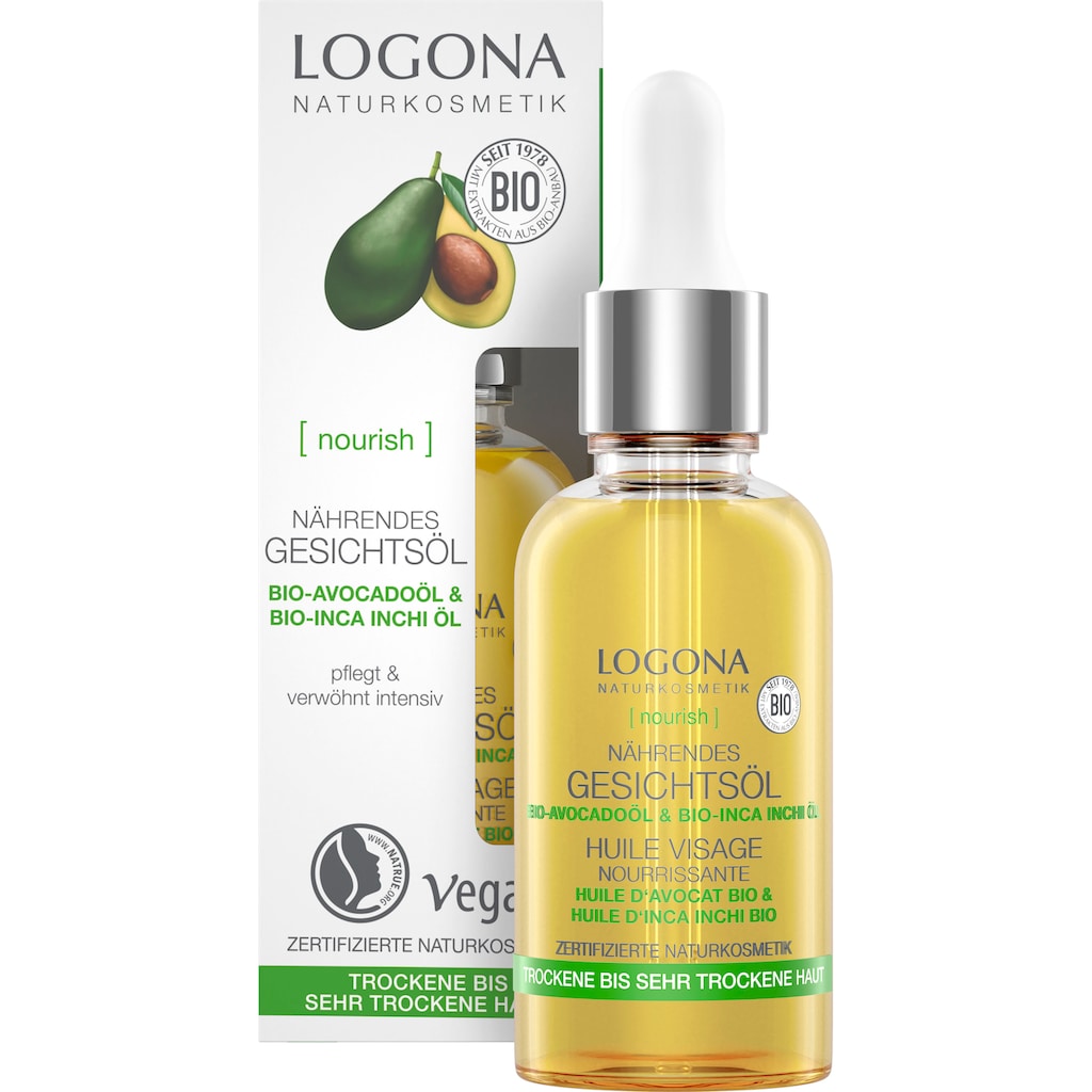 LOGONA Gesichtsöl »Logona nourish Nährendes Gesichtsöl«