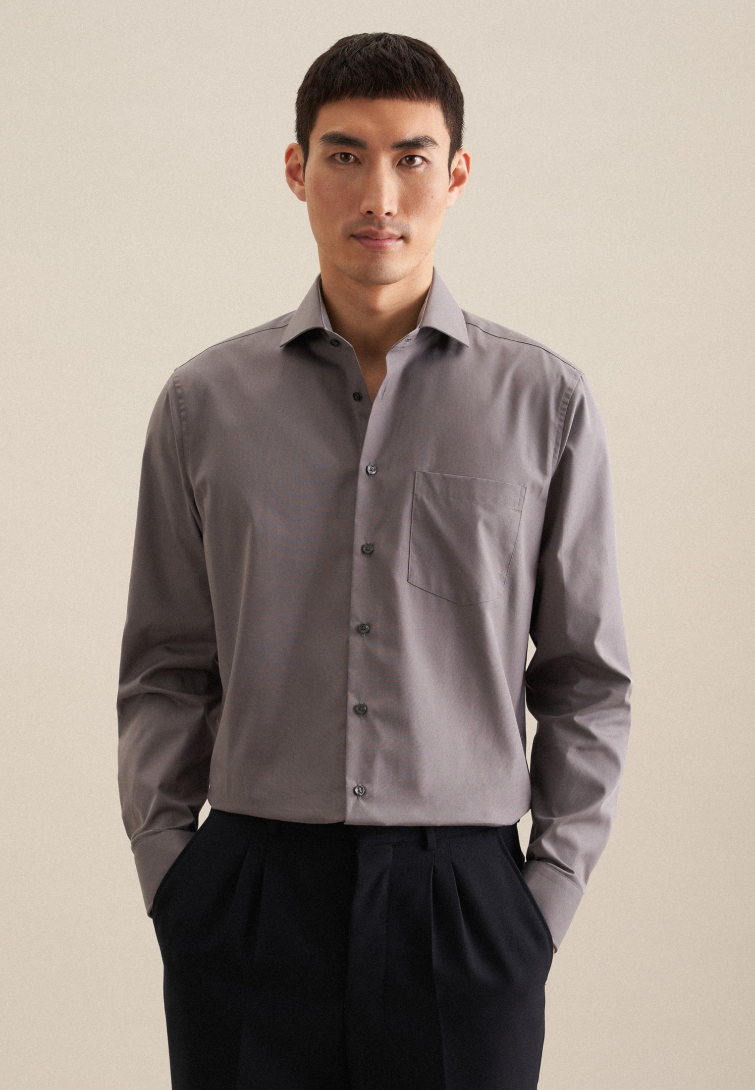 seidensticker Businesshemd "Regular" Regular 1/1 Kentkragen günstig online kaufen