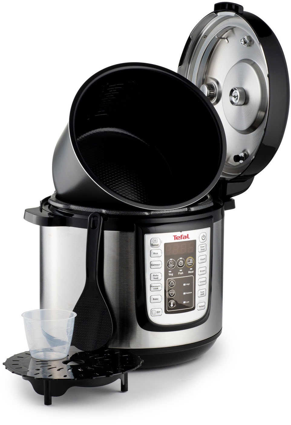 Tefal Multikocher "Fast & Delicious inkl. Reislöffel, Untersetzer, Messbech günstig online kaufen