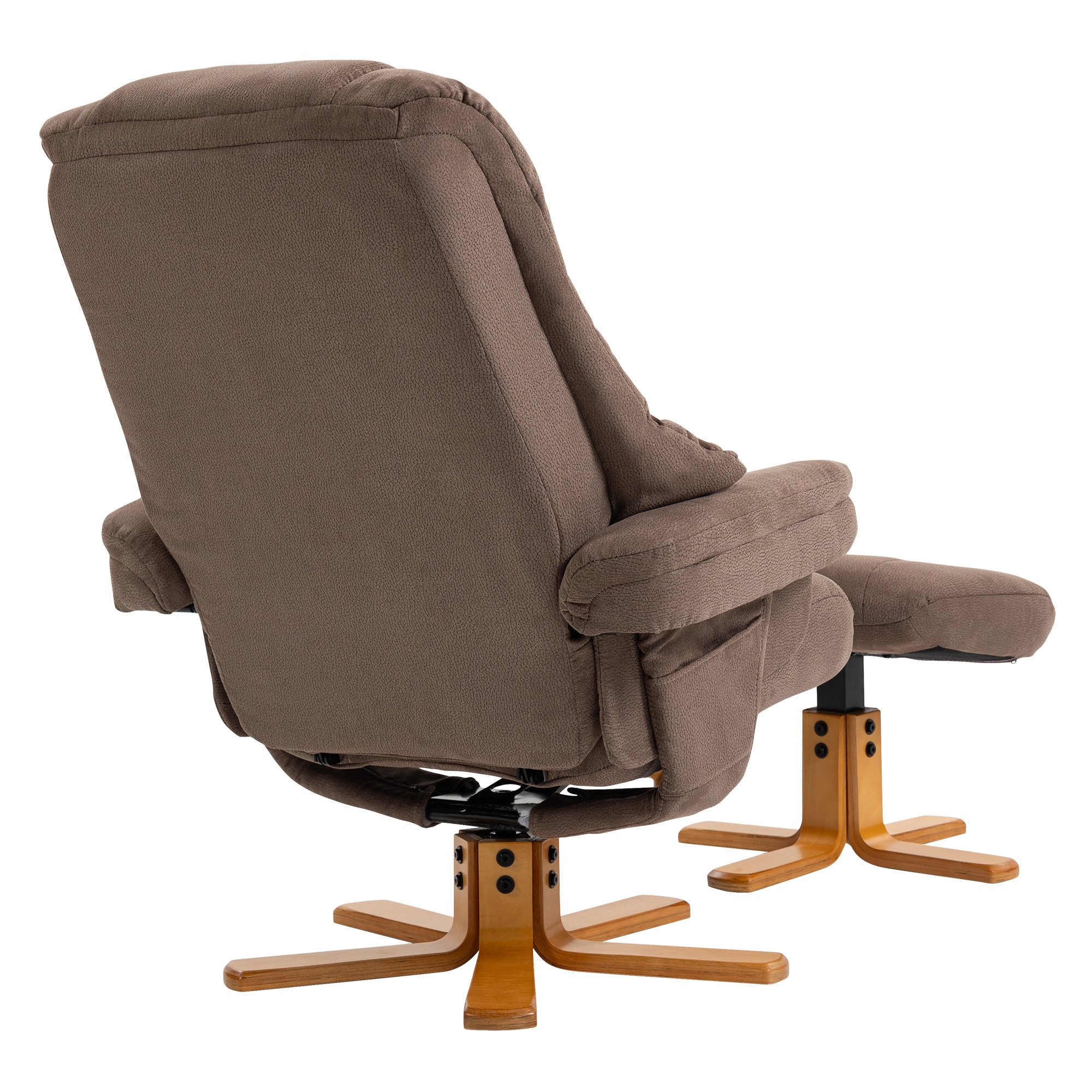 Duo Collection TV-Sessel »Bordeaux« mit Hocker und Relaxfunktion, 360 Grad drehbar