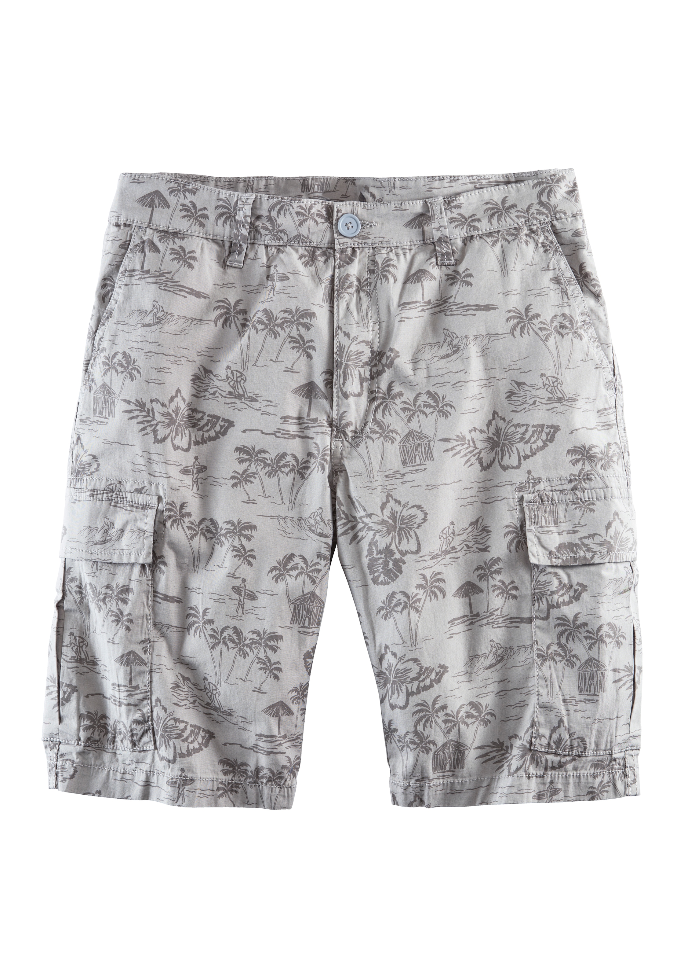 John Devin Cargoshorts, aus elastischer Baumwolle,modisch bedruckt