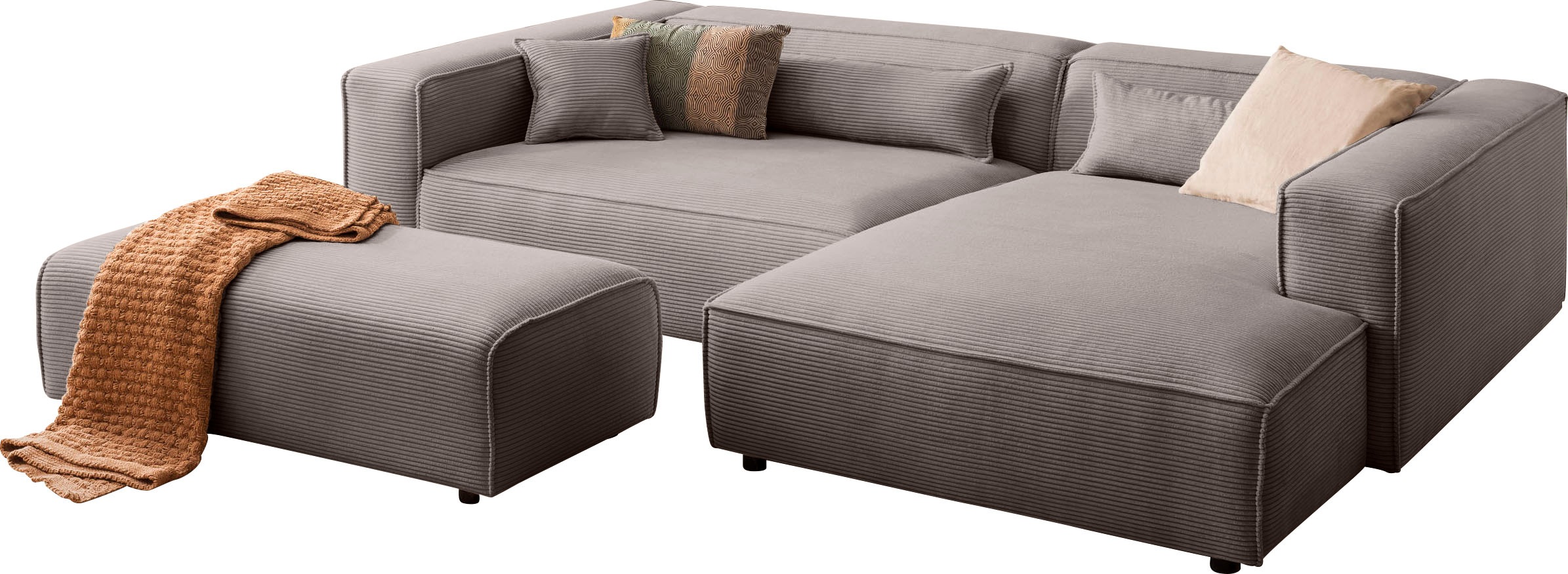 LeGer Home by Lena Gercke Polsterecke "PIARA XXL, L-Form mit Schlaffunktion günstig online kaufen