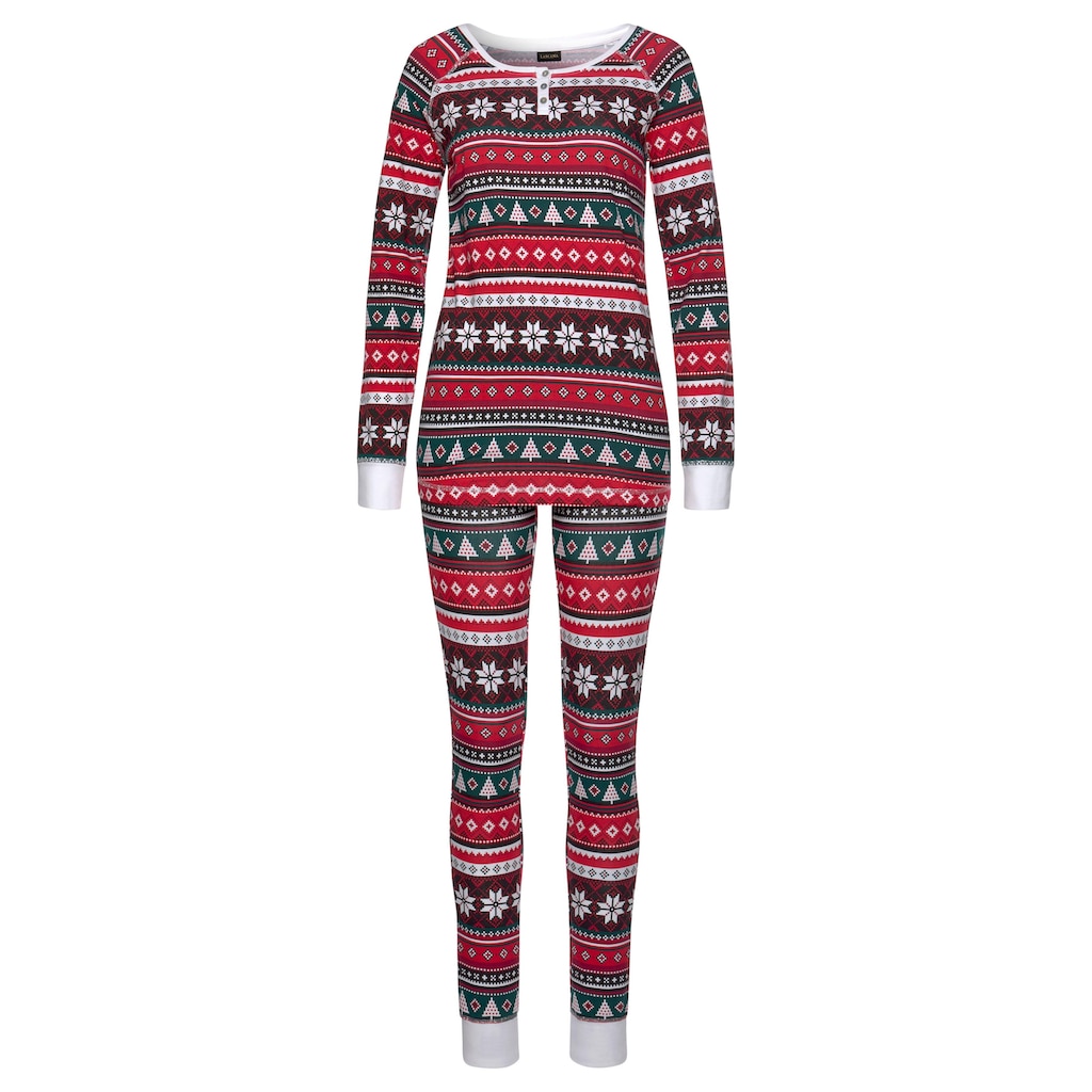 LASCANA Pyjama, (2 tlg.)