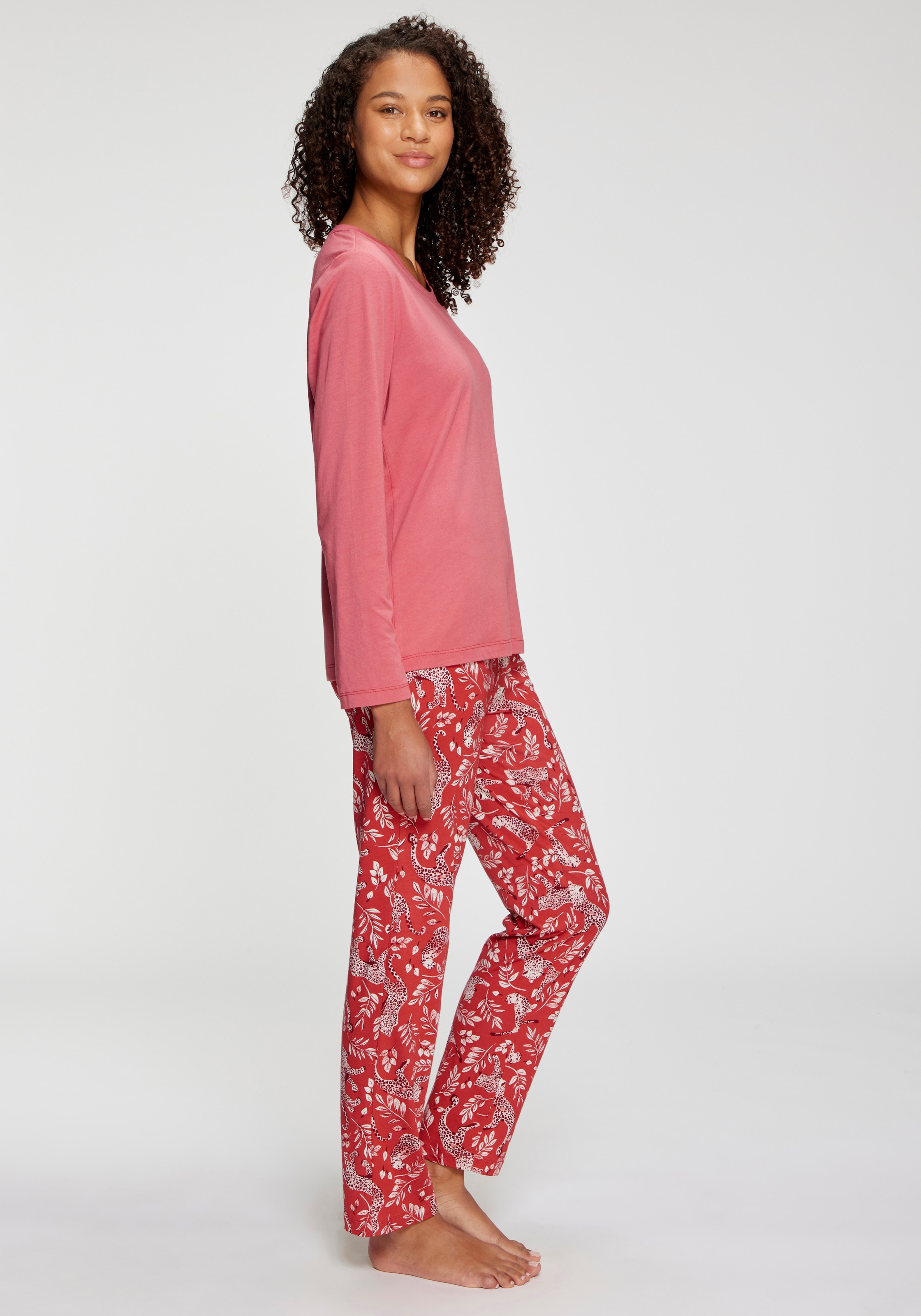 Vivance Dreams by Lascana Pyjamahose mit Eingrifftaschen