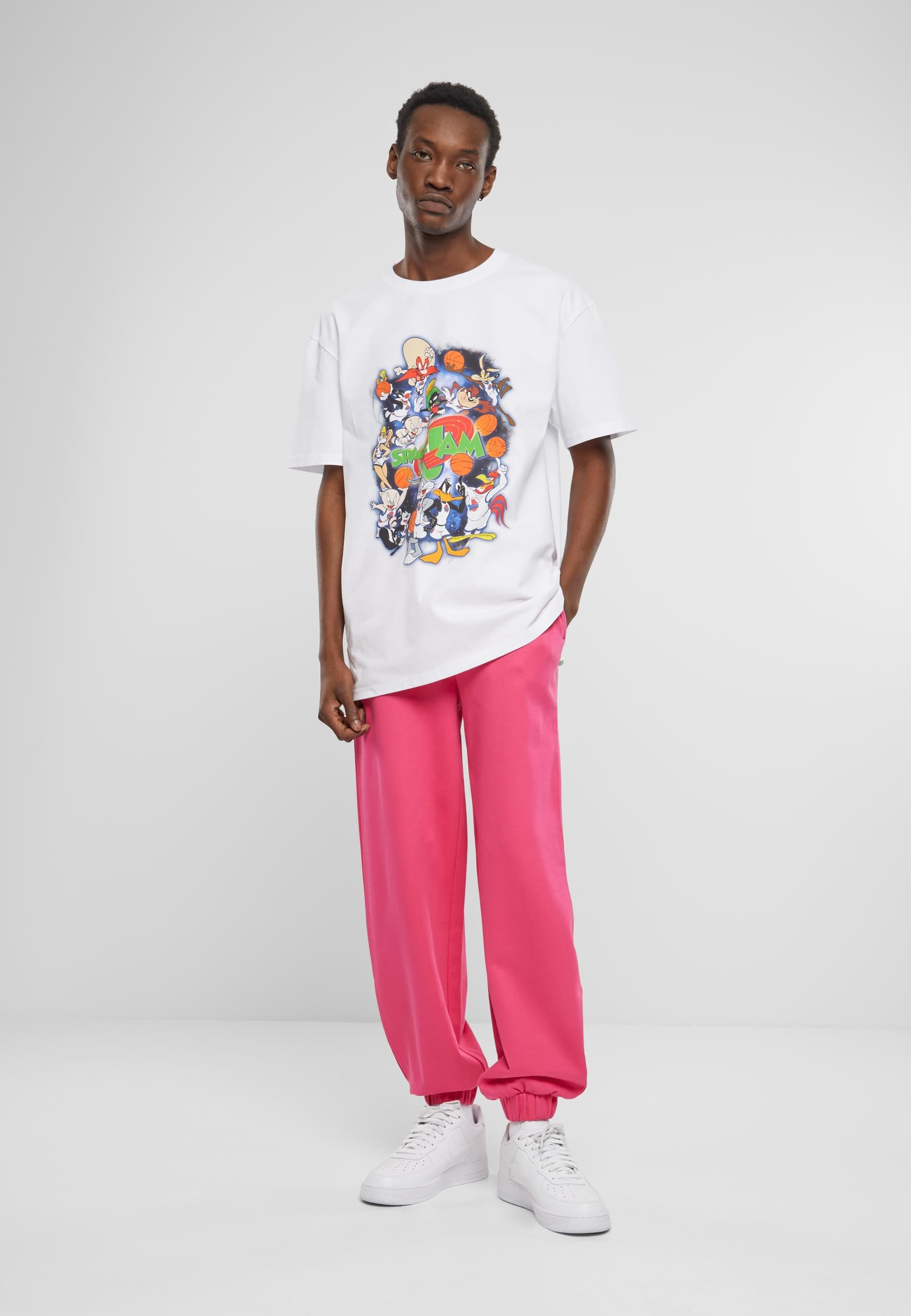 Upscale by Mister Tee T-Shirt »Upscale by Mister Tee Herren Space Jam Teamwork Oversize Tee«, (1 tlg.)