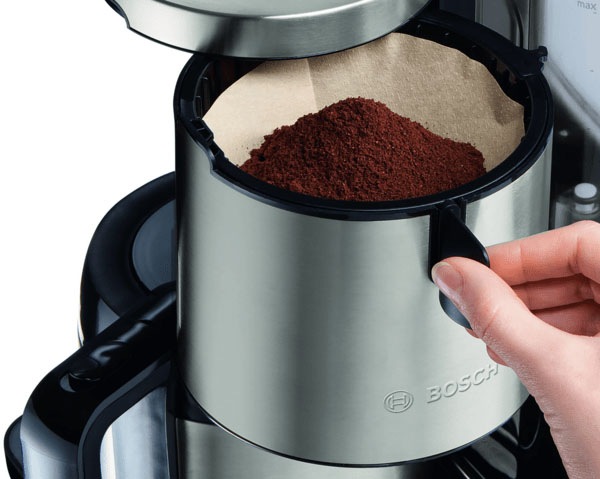 BOSCH Filterkaffeemaschine »TKA8A683 1,1 l | BAUR Styline«, Thermokanne Papierfilter, 1x4, mit Kaffeekanne