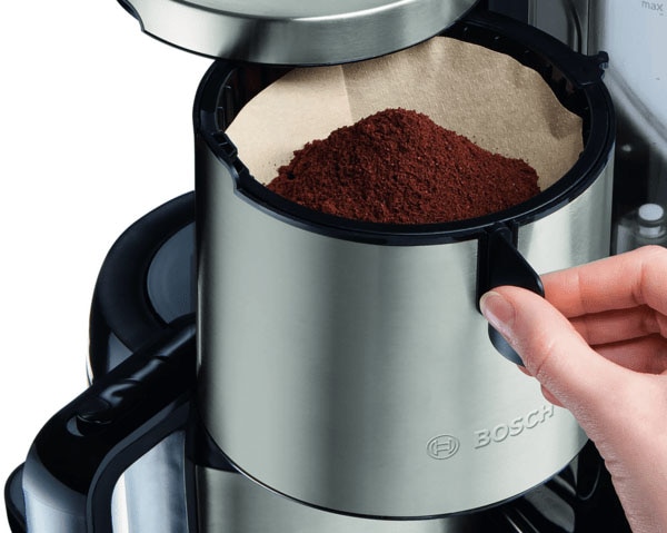 BOSCH Filterkaffeemaschine »TKA8A683 Styline«, | mit BAUR 1x4, Kaffeekanne, 1,1 Thermokanne Papierfilter, l