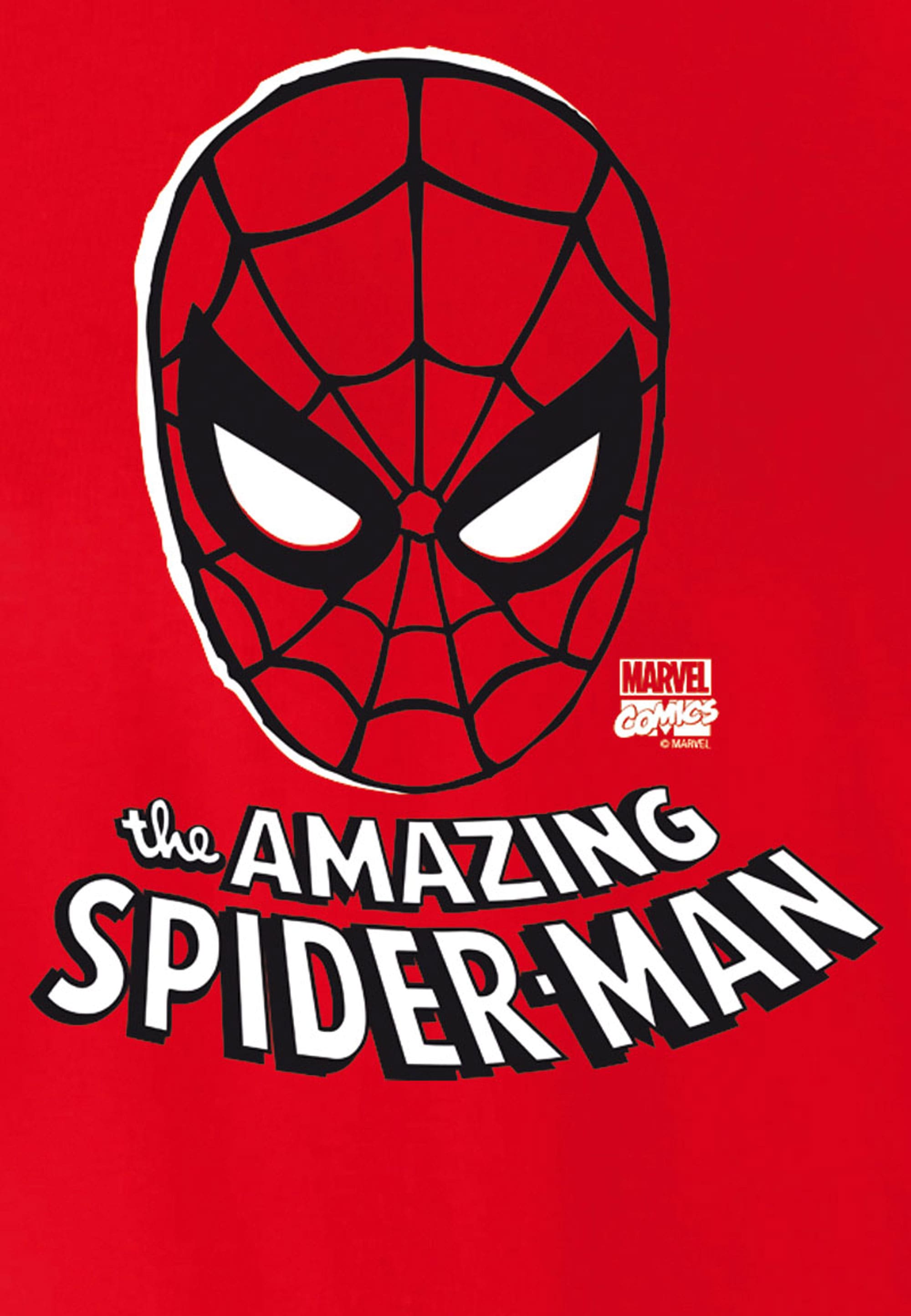 LOGOSHIRT T-Shirt »Marvel - Maske«, Spider-Man Man-Print Spider kaufen BAUR | mit