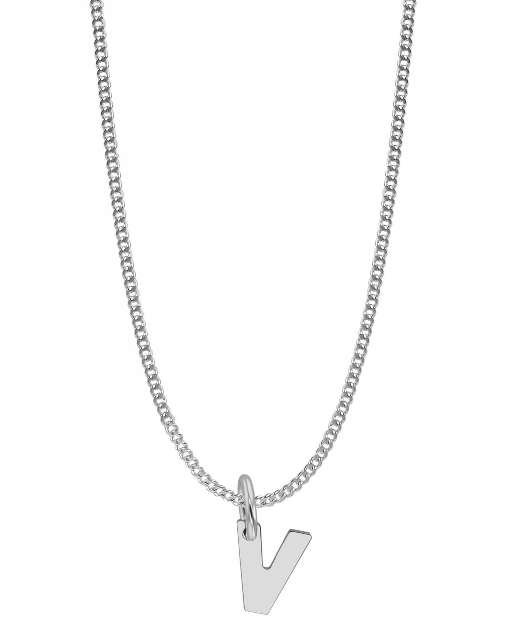 Adelia´s Kettenanhänger »modischer Buchstabe Anhänger aus 925 Sterling Silber«