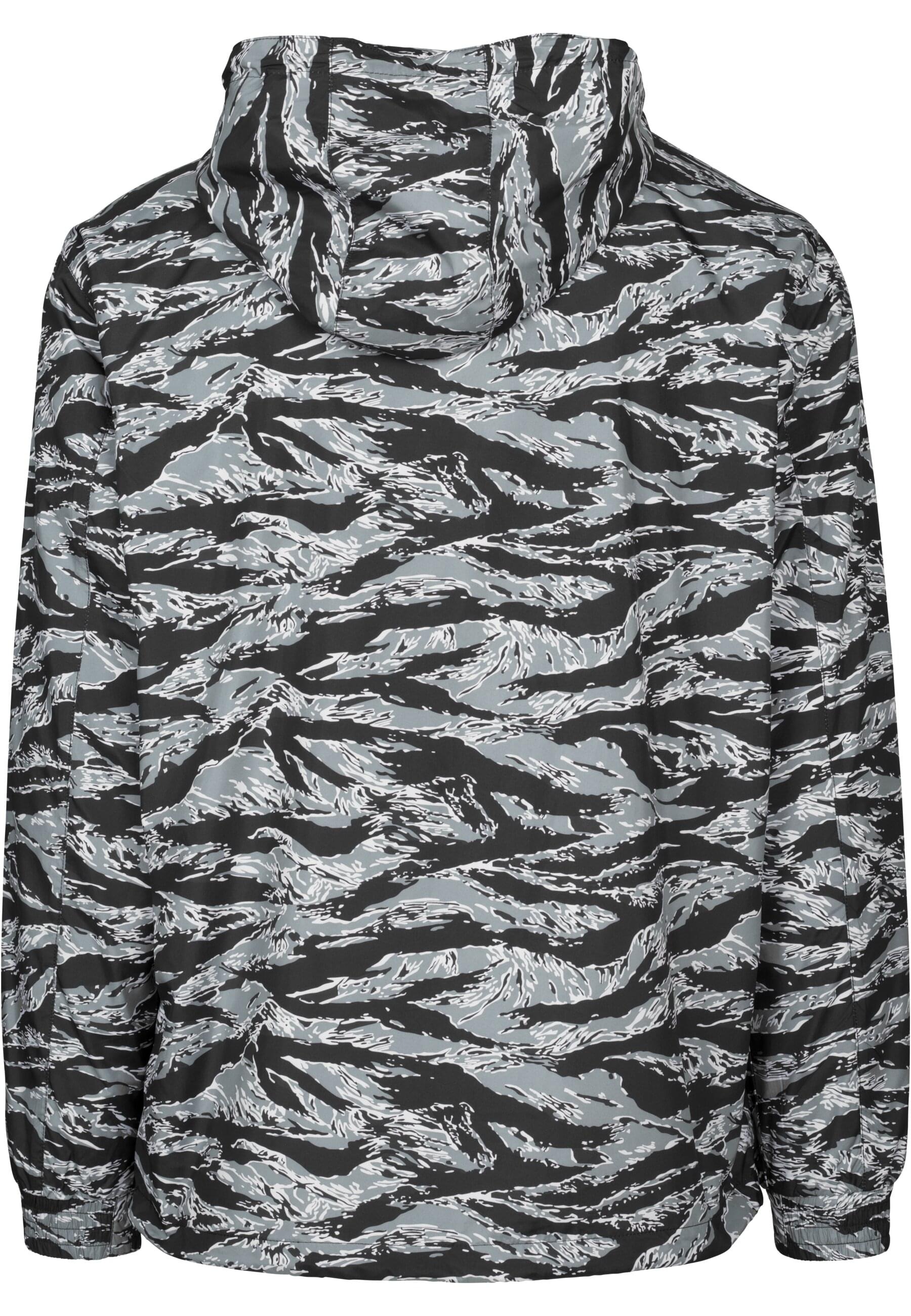 URBAN CLASSICS Allwetterjacke »Urban Classics Herren Tiger Camo Pull Over«, (1 St.), mit Kapuze