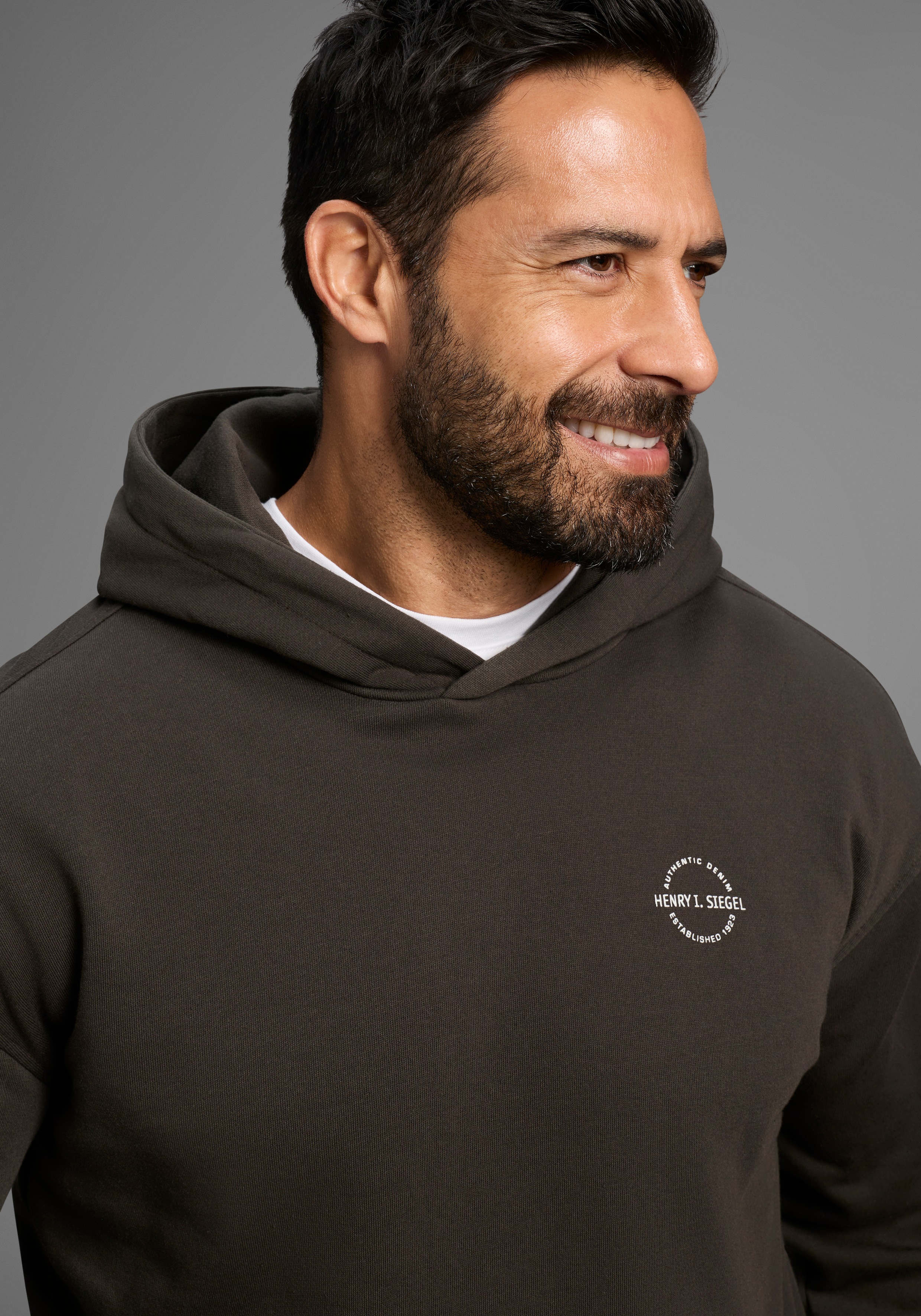 Thumbnail - H.I.S Kapuzensweatshirt ohne Kordeln an der Kapuze