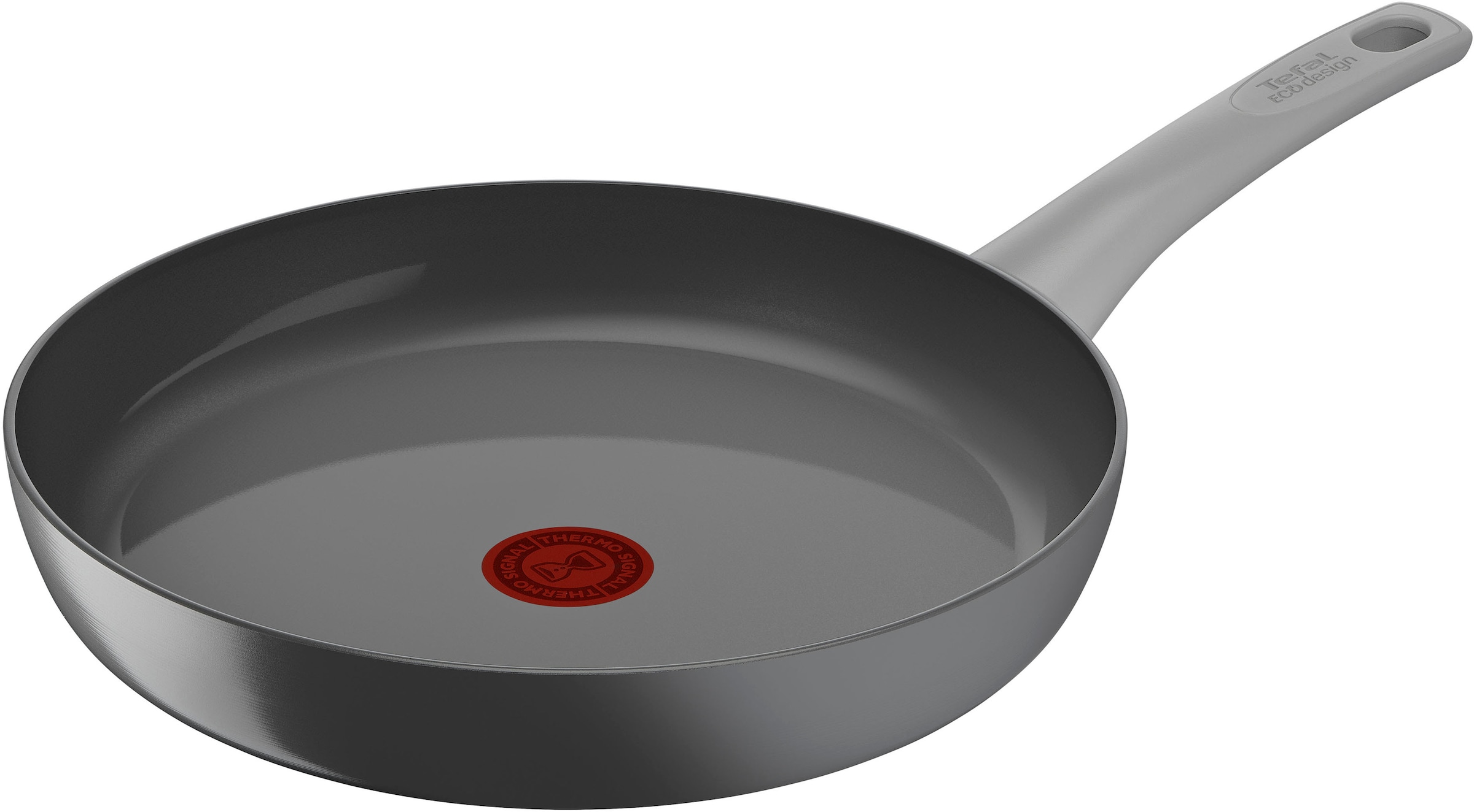 Tefal Bratpfanne "Renew On induktionsgeeignet, Made in France", Aluminium, (1 tlg.), umweltfreundlich, Thermo-Signal bei