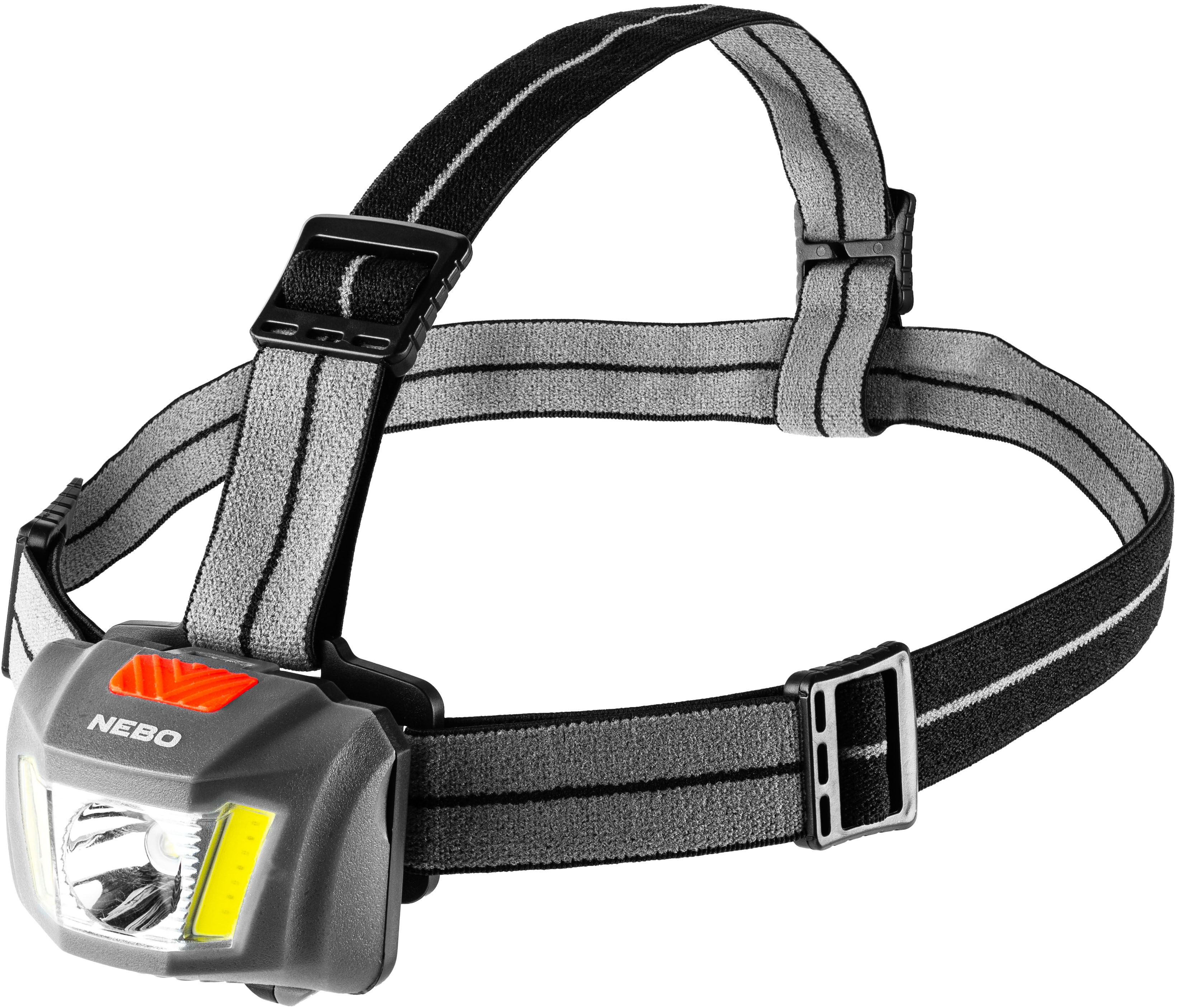 NEBO LED Stirnlampe "Nebo EINSTEIN DUO 400" 1x Stirnlampe und 1x Stirnband