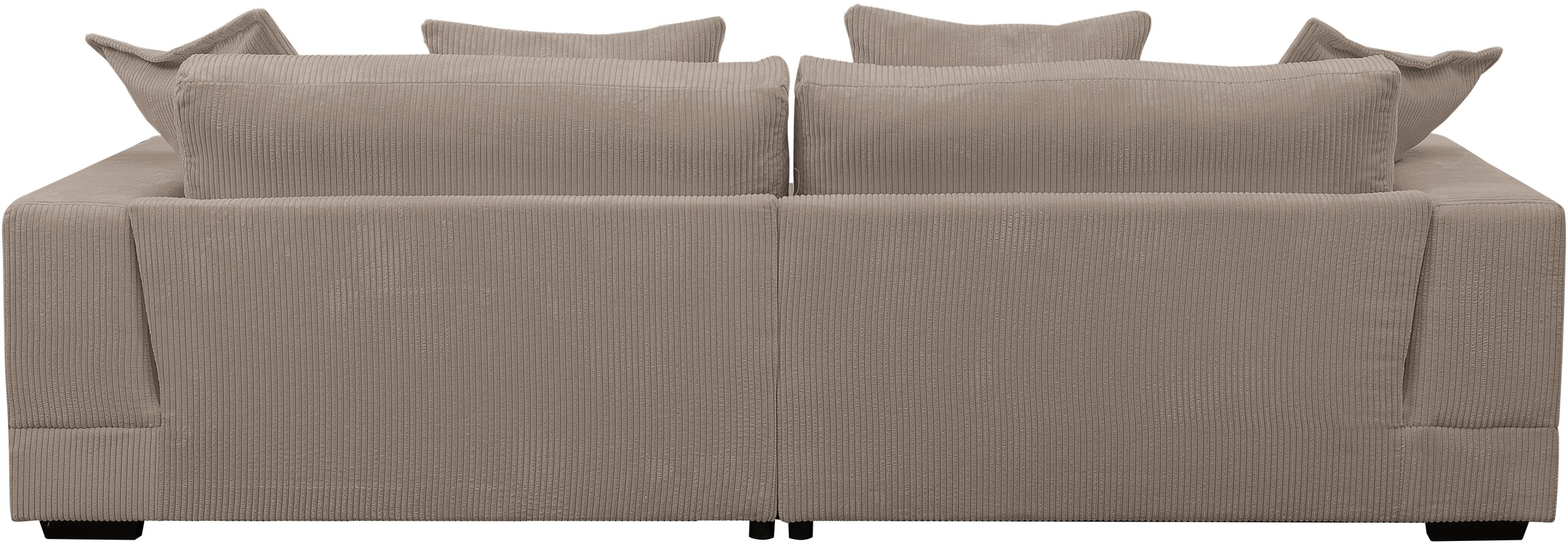 WERK2 Ecksofa »Eldorado, Megasofa, Polsterecke mit viel Platz, Breite 285cm, L-Form«, Design Ecksofa, besonders weicher Sitzkomfort, extra breite Recamiere