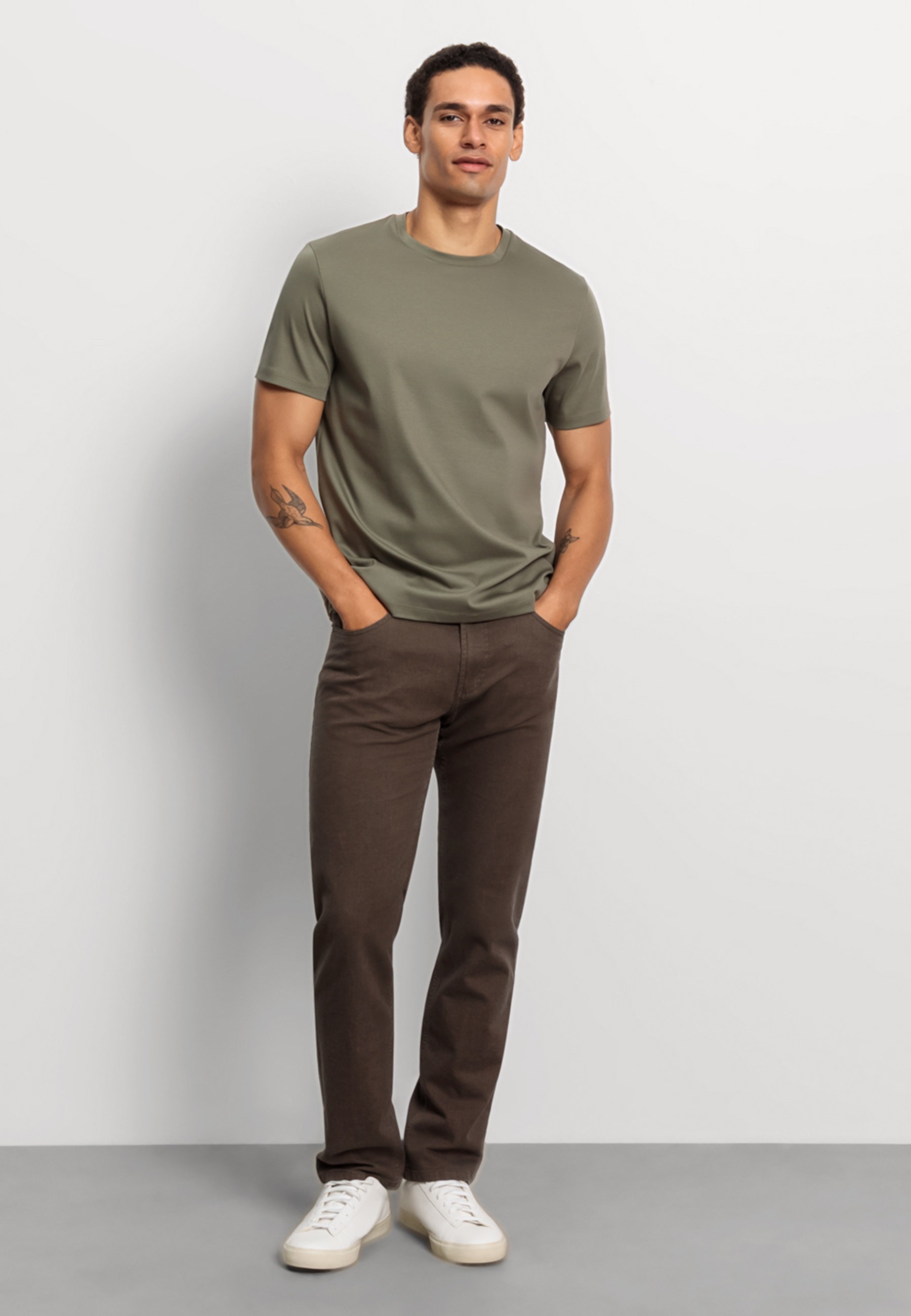 OLYMP T-Shirt »OLYMP Casual Wirk«