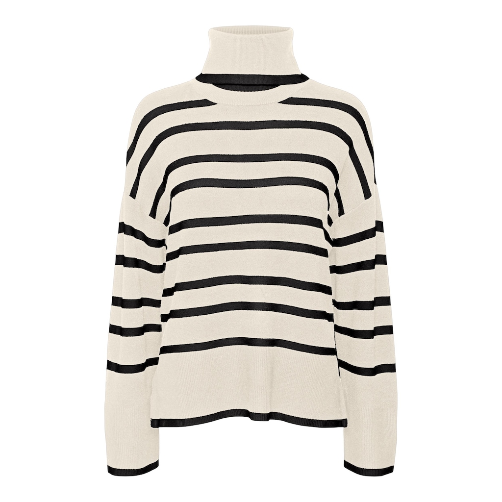 Vero Moda Rollkragenpullover »VMSABA LS ROLLNECK PULLOVER GA NOOS«