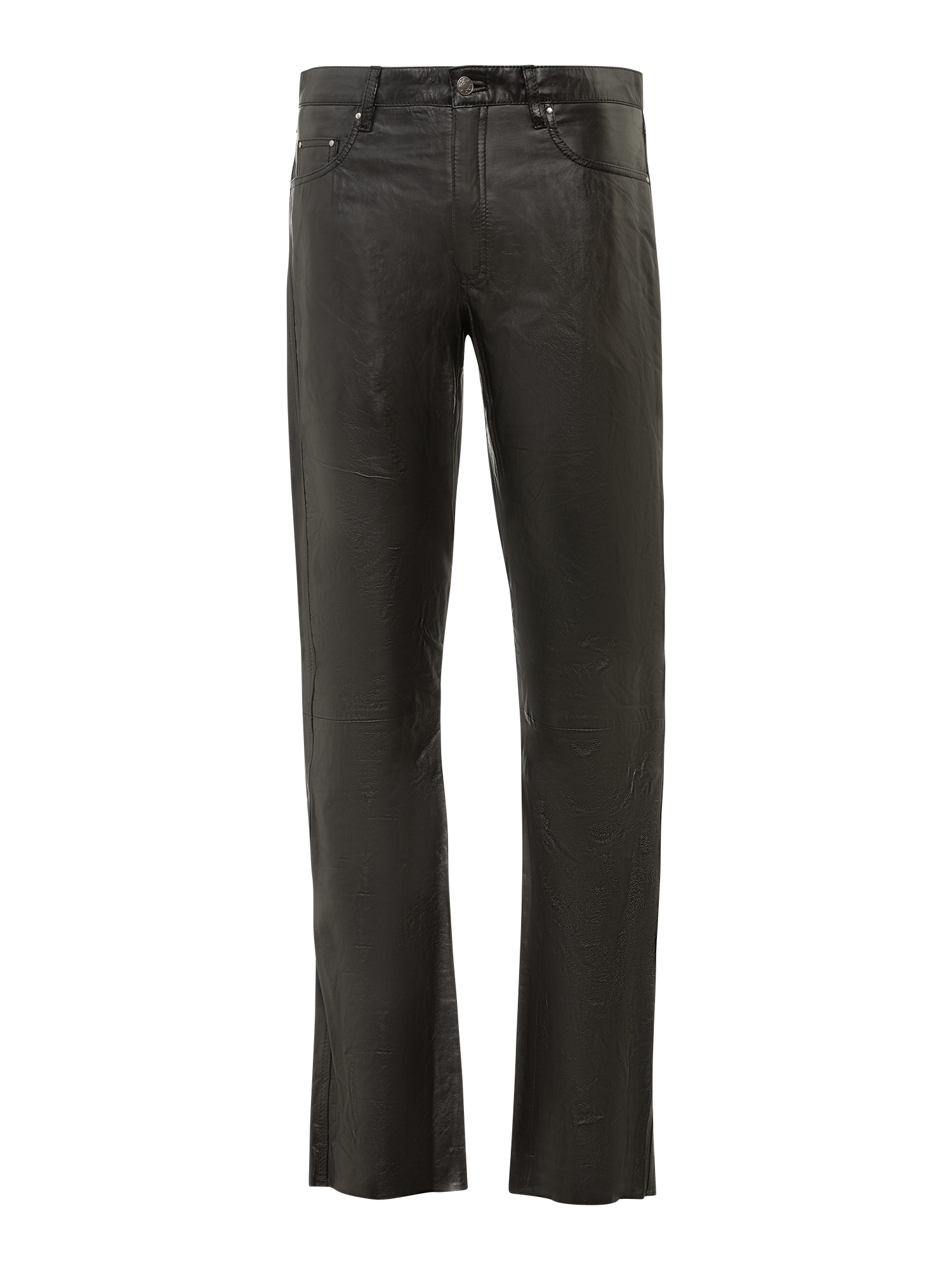 RICANO 5-Pocket-Hose "Lederhose No. 3 TR Jeans" Handgefertigt aus echtem Leder