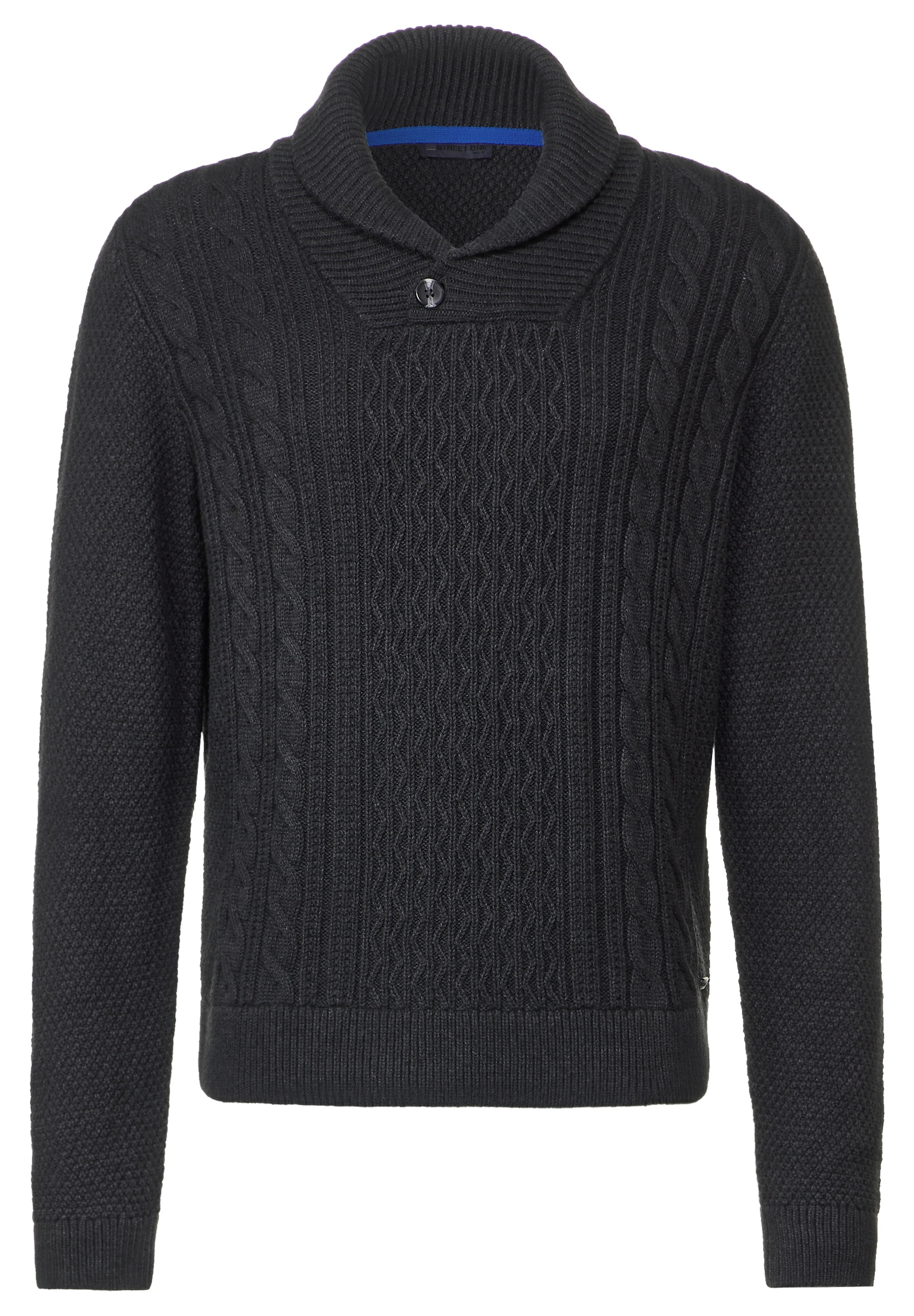 STREET ONE MEN Strickpullover, Grobstrick