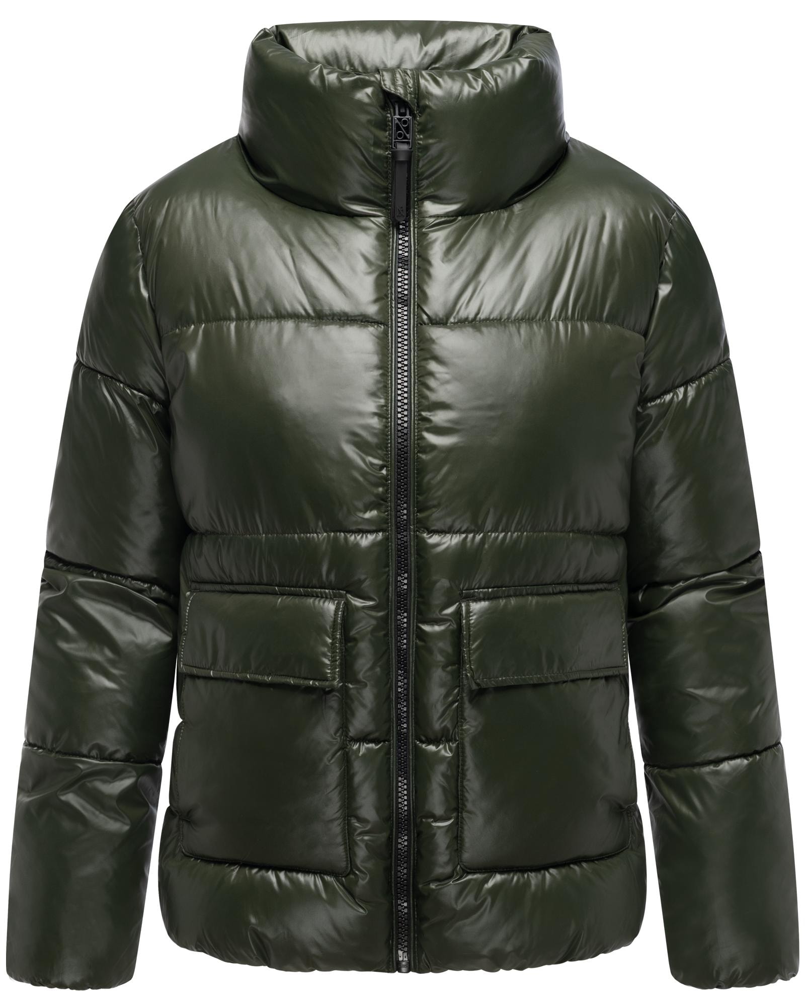 Navahoo Kurzjacke "Eispracht 14" ohne Kapuze Kurze gesteppte Damen Winterja günstig online kaufen