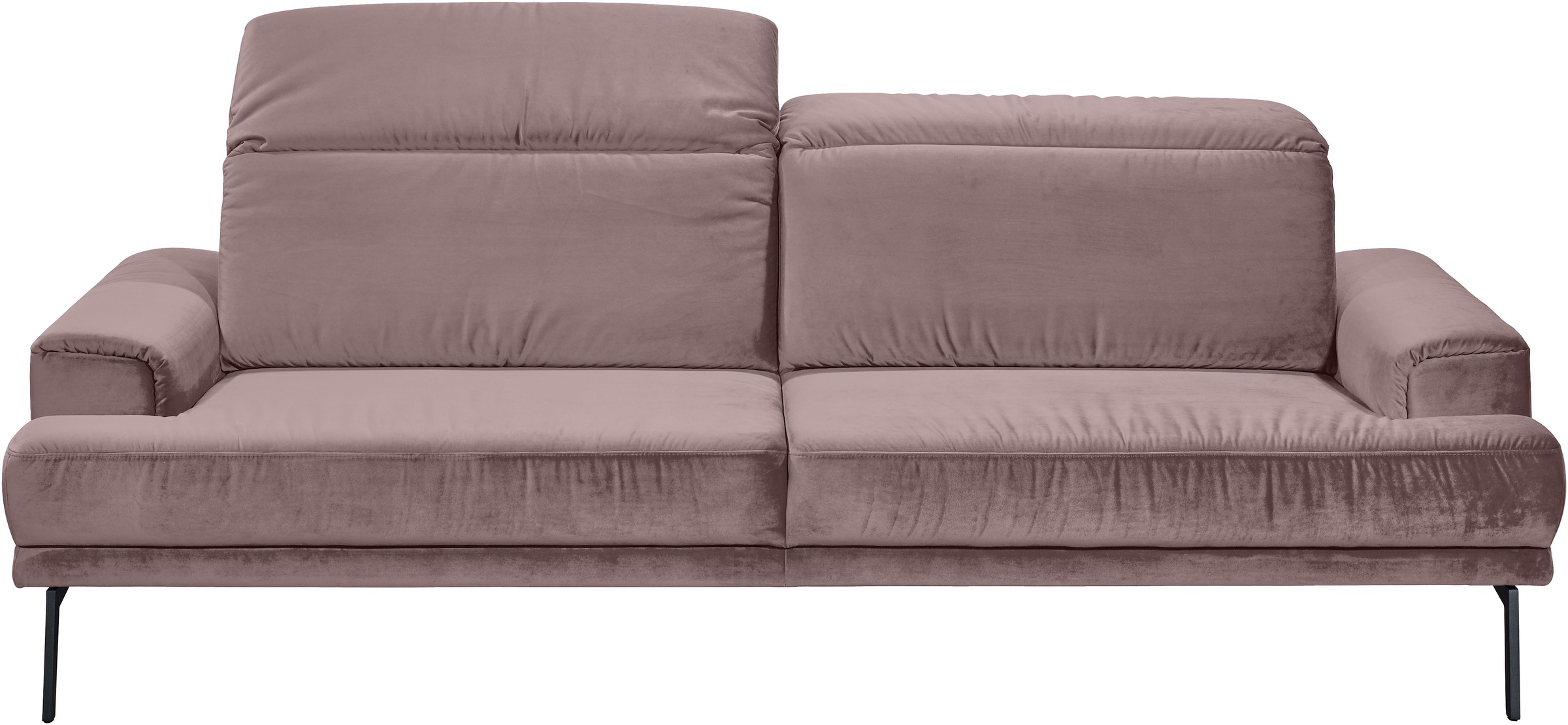 Musterring 3-Sitzer »MR 4580«, inkl. Kopf- und Sitztiefenverstellung, Fuß schwarz, B228 x T103 cm